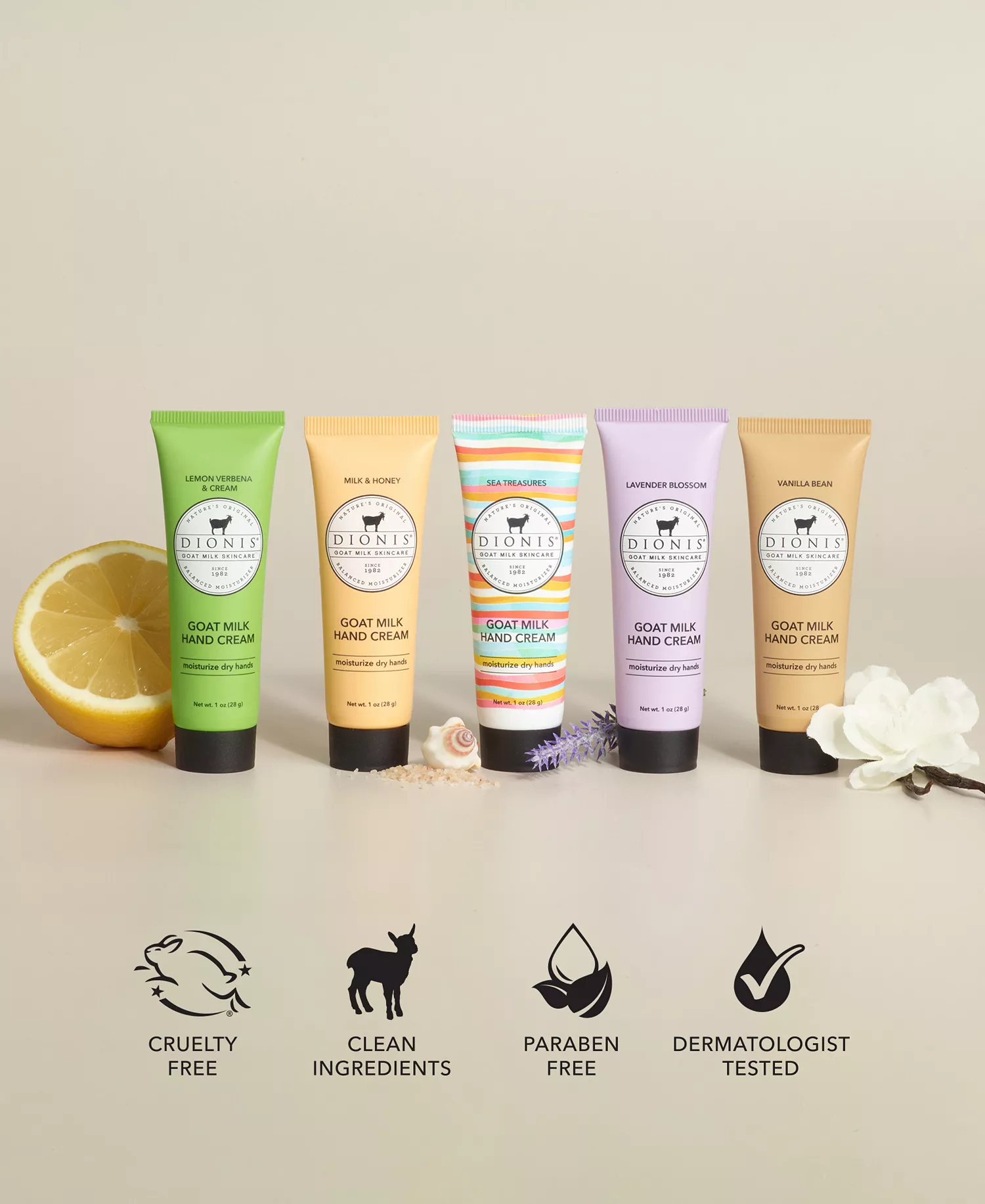 5-Pc. Inspire Goat Milk Hand Cream Gift Set - No Color - No Size