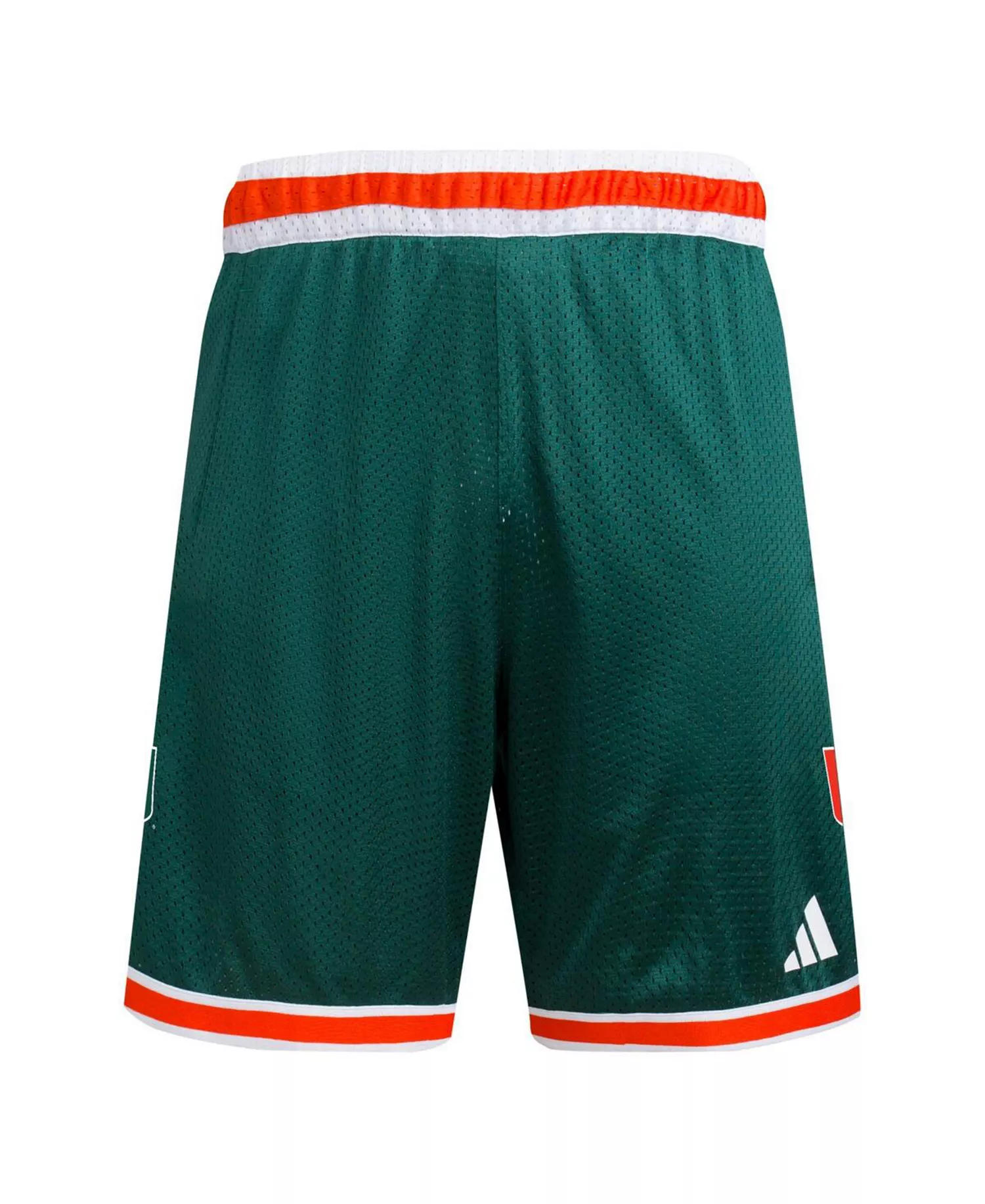 Men's Green Miami Hurricanes Swingman Replica Basketball Shorts - Green - M