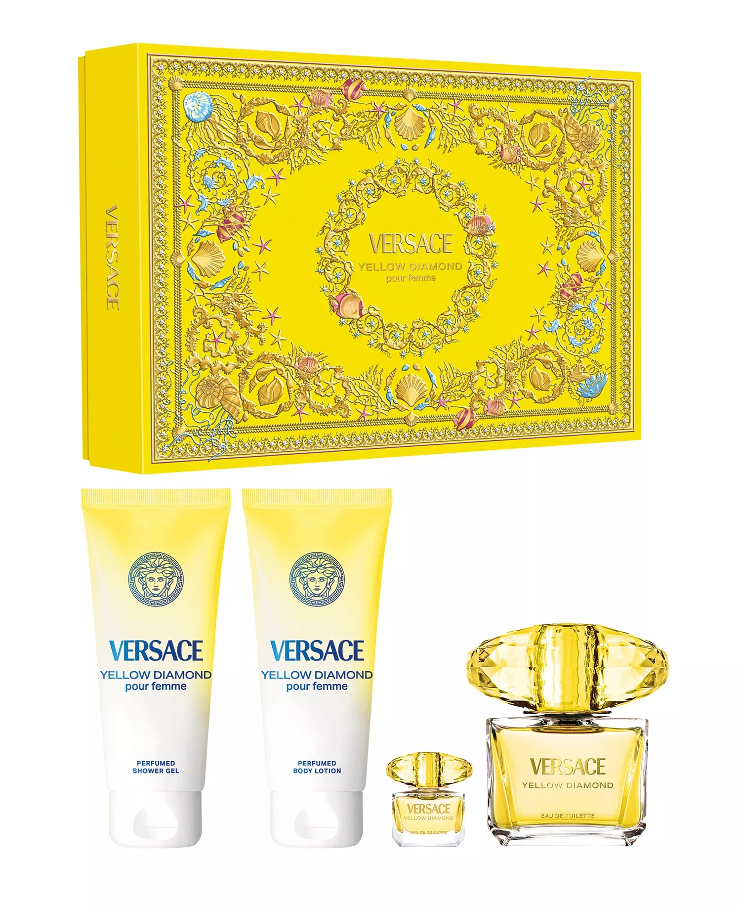 4-Pc. Yellow Diamond Eau de Parfum Gift Set - No Color - NO SIZE