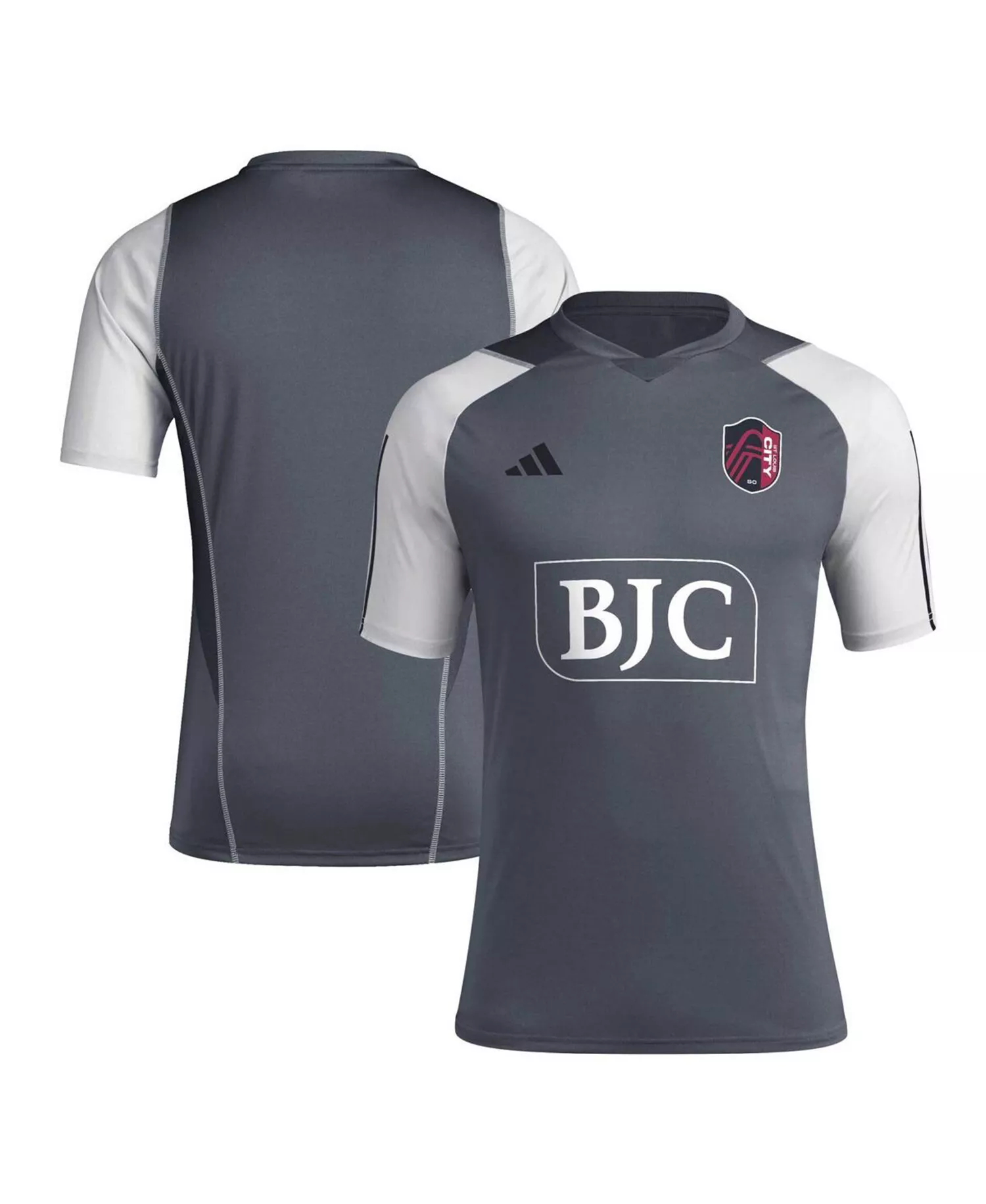 Men's Gray St. Louis City SC 2024 AEROREADY Training jersey - Gray - 2XL