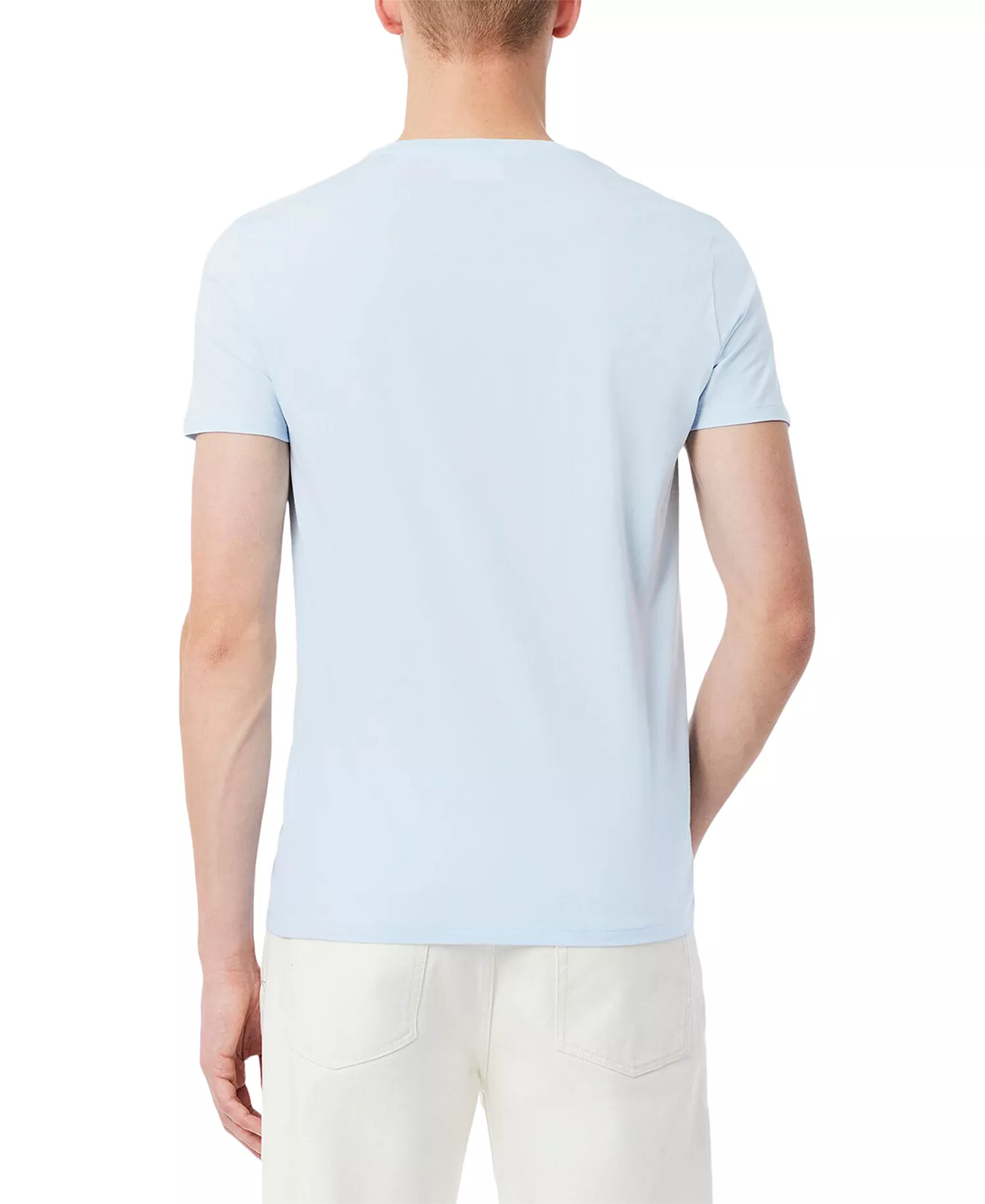 Men’s Classic V-Neck Soft Pima Cotton Tee Shirt  - T01 - Rill - 3XL