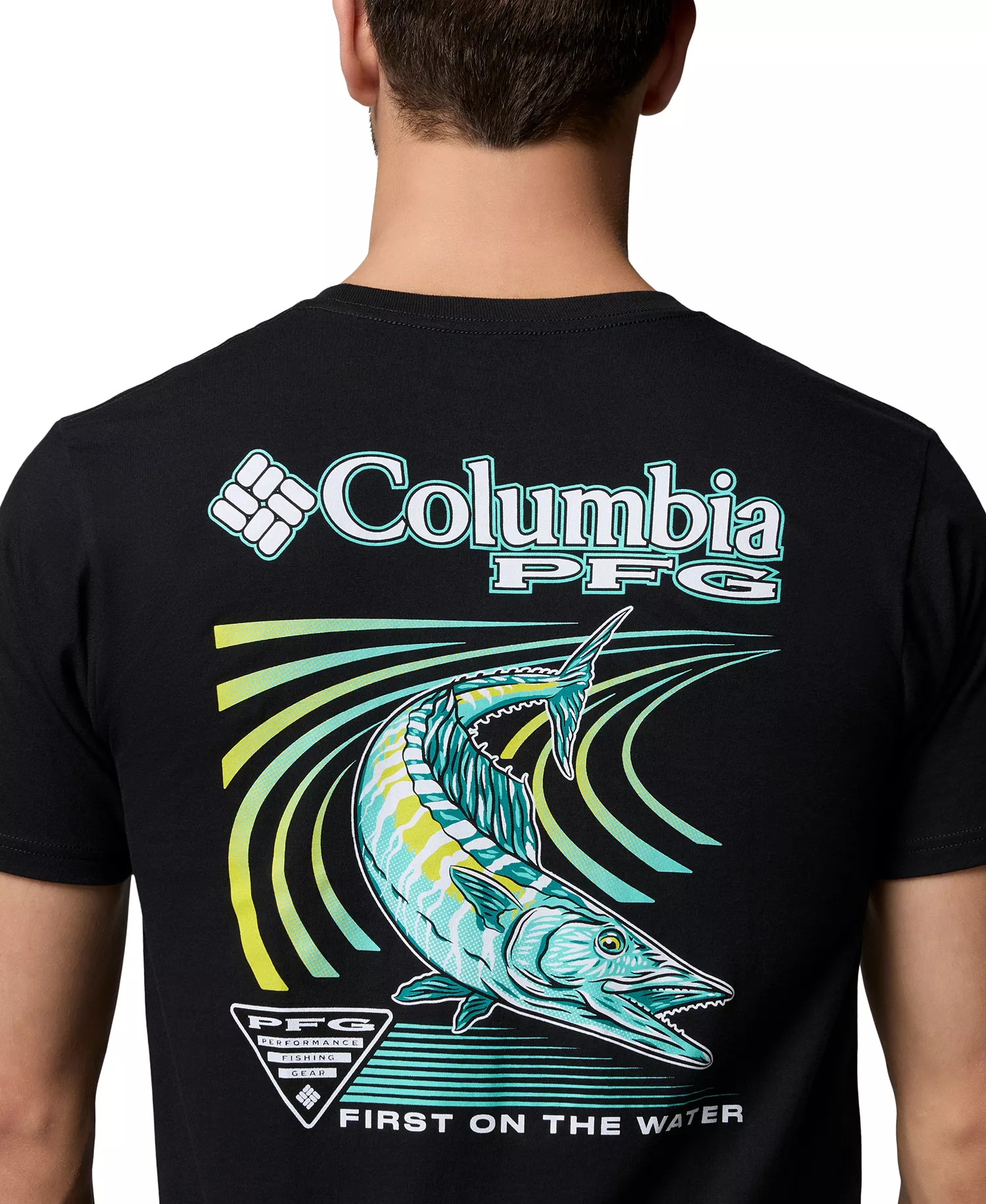 Men's PFG Speedy Graphic T-Shirt - Black - L
