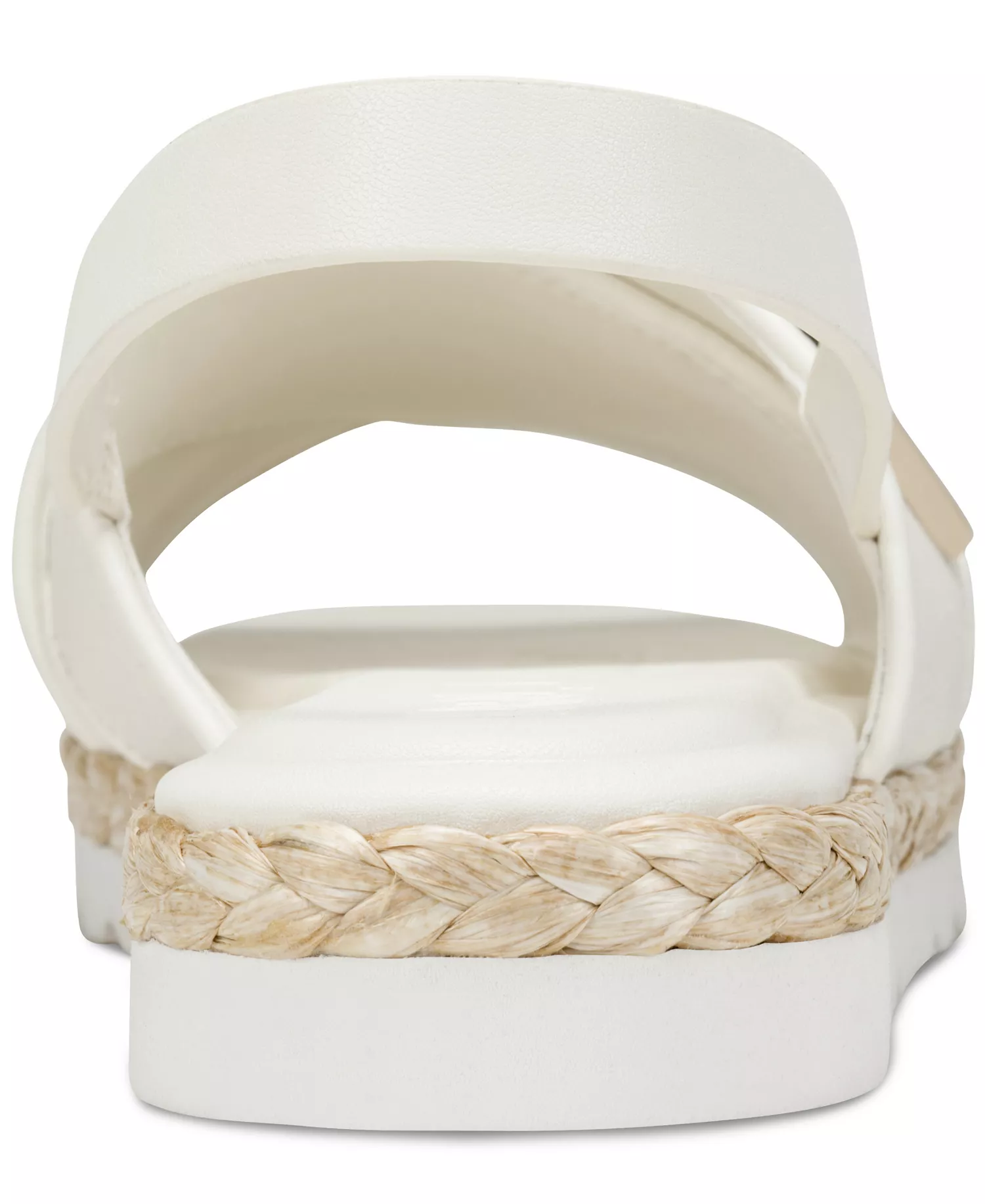 Charla Flat Espadrille Sandals - Cream - 10