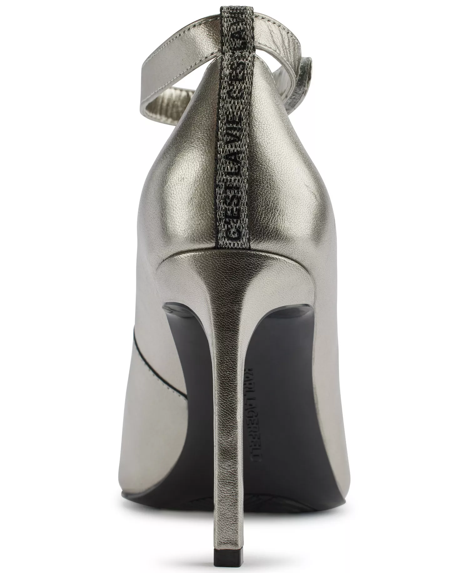 Women's Sury Ankle Strap Pumps - Pewter - 10M