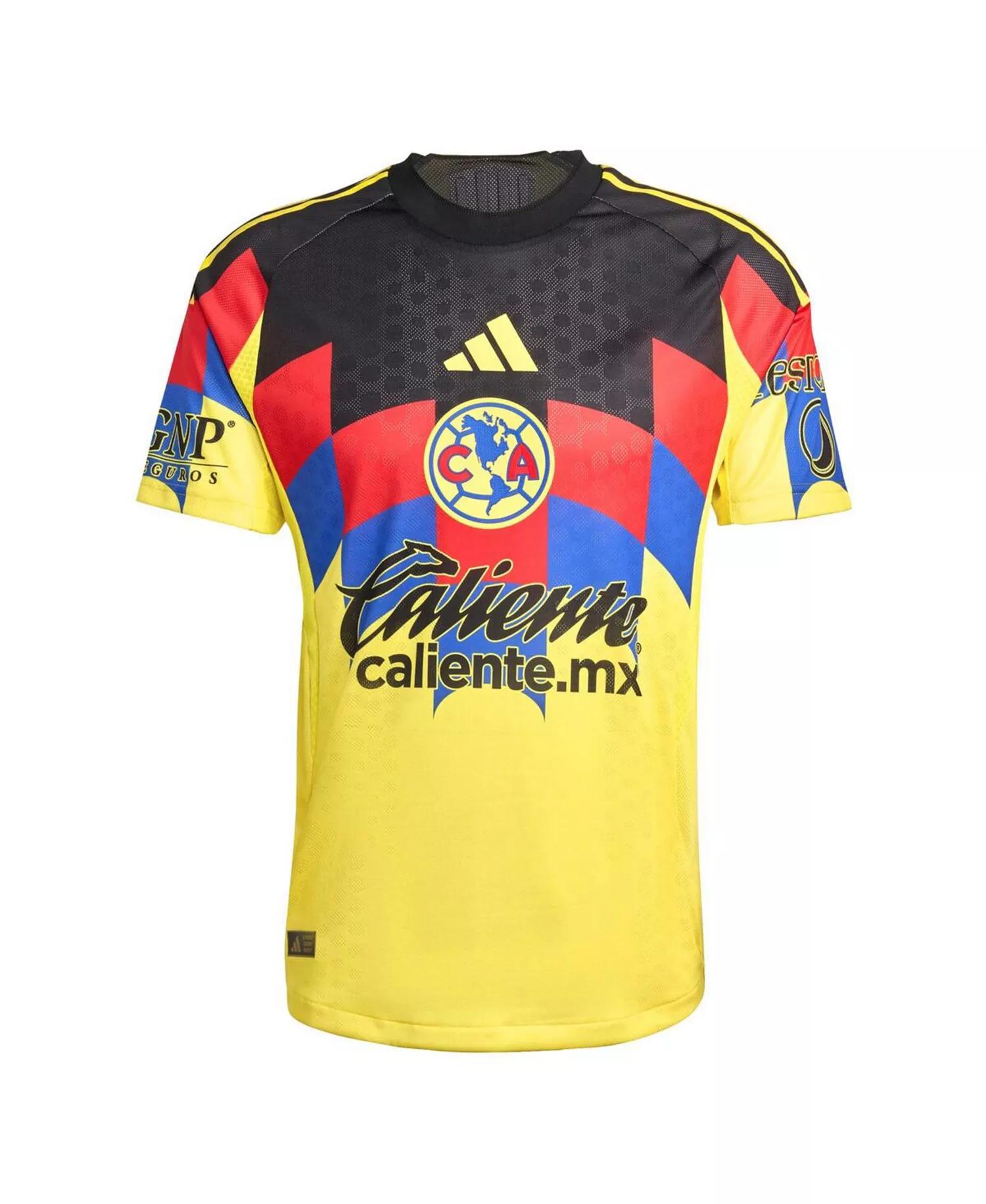Men's Yellow Club America 2025/26 Home Authentic Jersey - Yellow - S