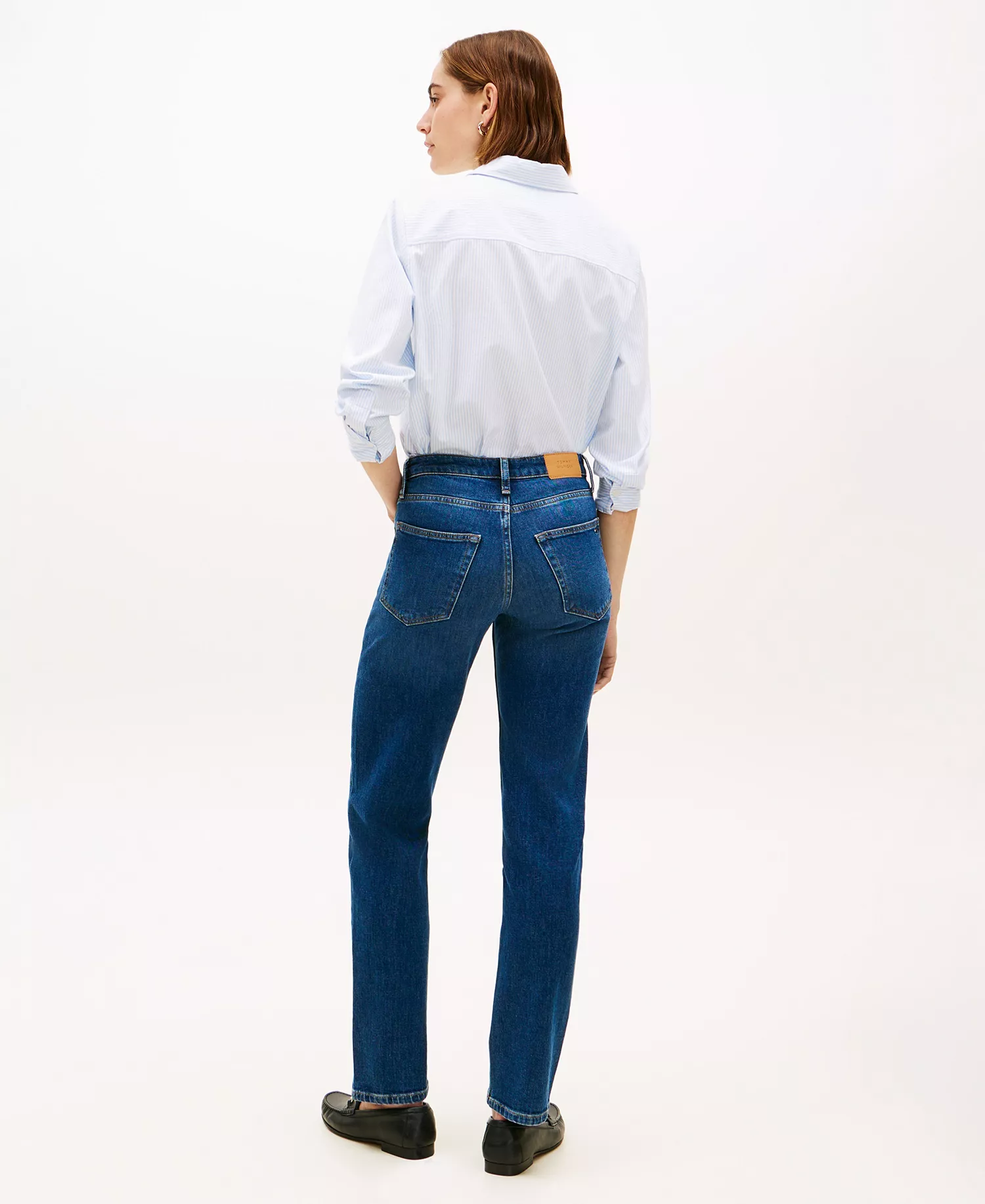 Women's Classic Straight Jeans - Nos Dark Blue - 10