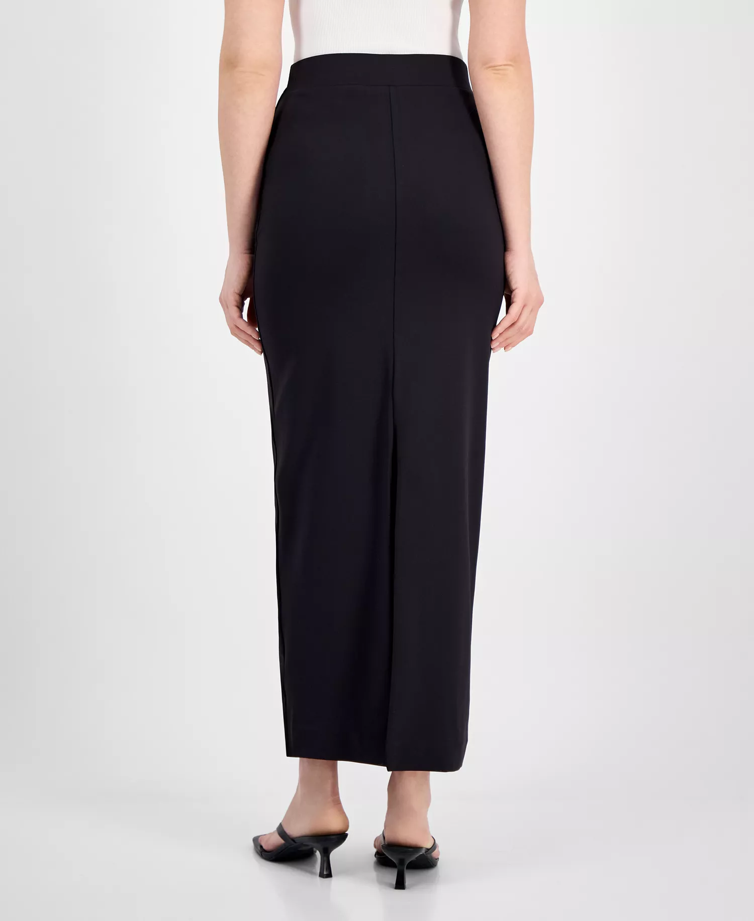 Women's Pull-On Maxi Skirt, Exclusively at Macy's - Black - M