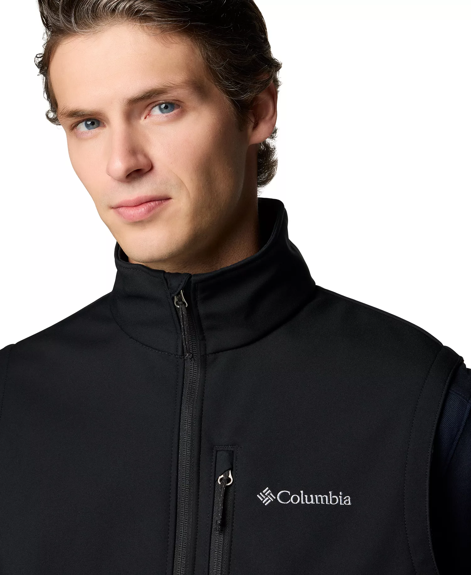 Men's Ascender II Softshell Vest - Black - L