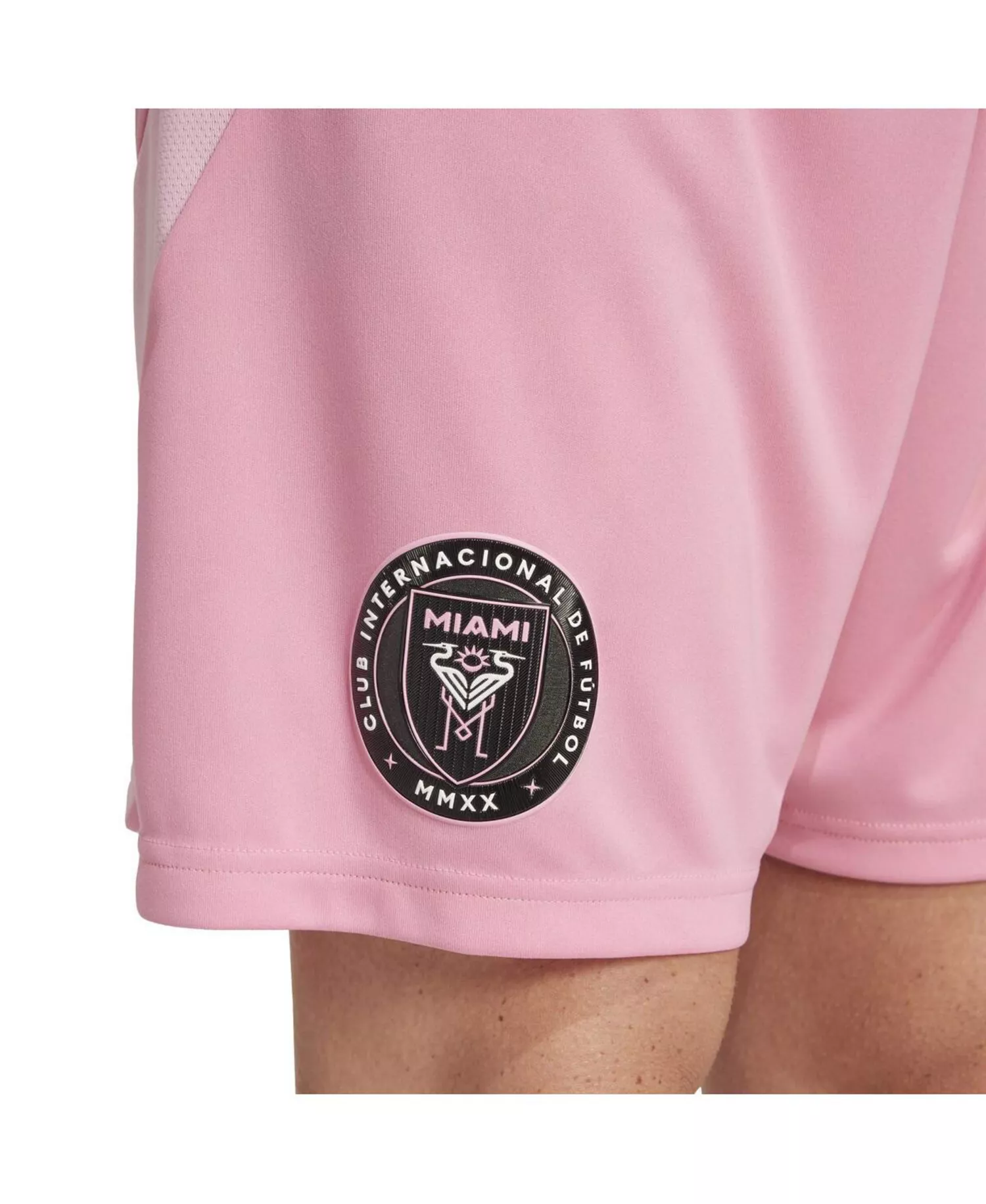 Men's Pink Inter Miami CF Home 2025 Euforia Authentic Shorts - Pink - 2XL