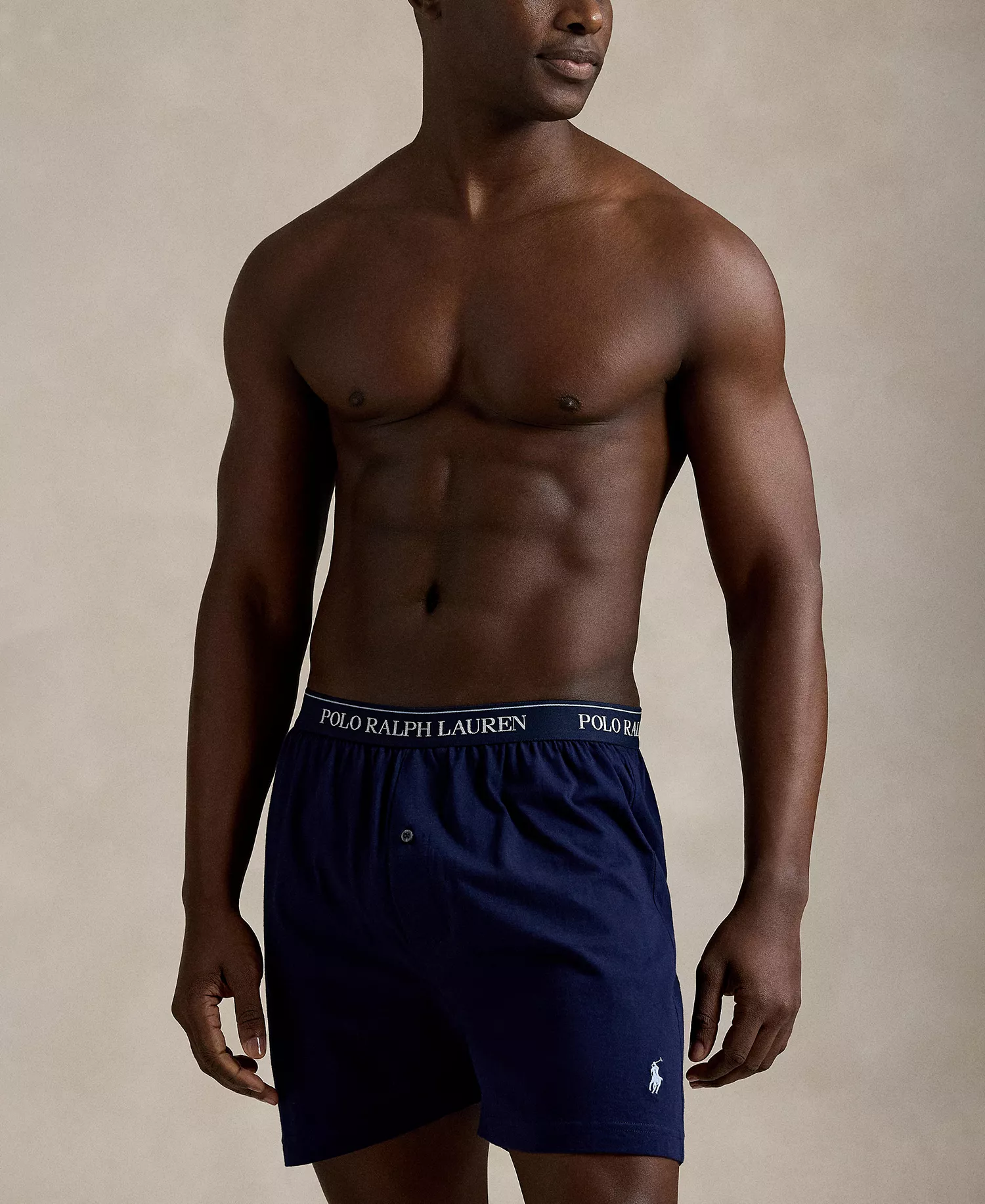 Men's Classic Cotton Knit Boxer Briefs, 5-Pack Set - Cruise Navy/Office Blue/Fatigue/Light Green/Andover Heather - L