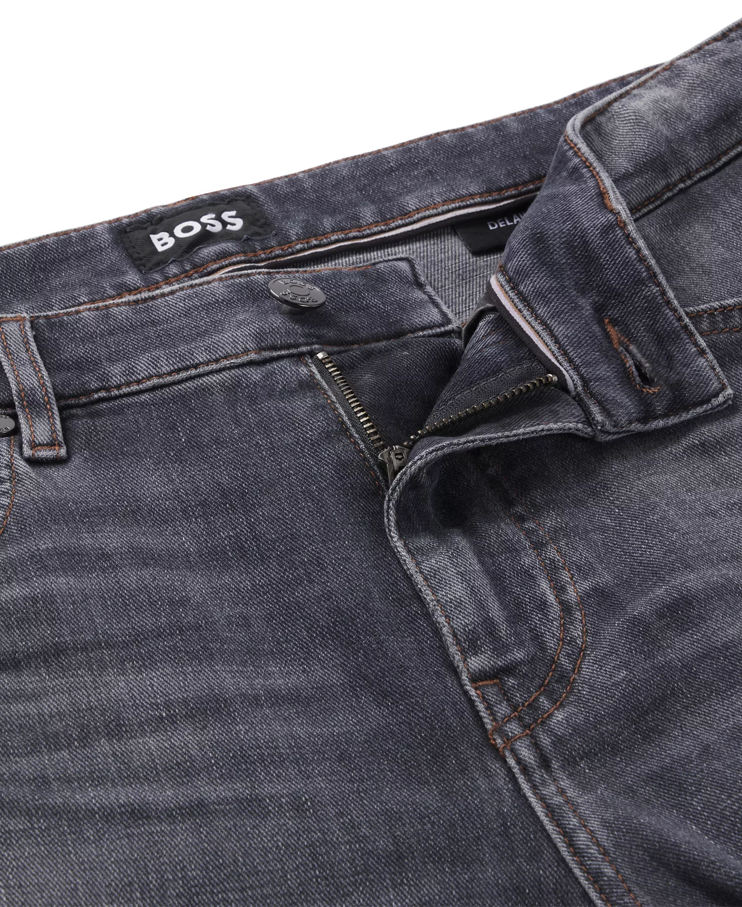 Men's Soft-Touch Denim Slim-Fit Jeans - Dark Gray - 30x34