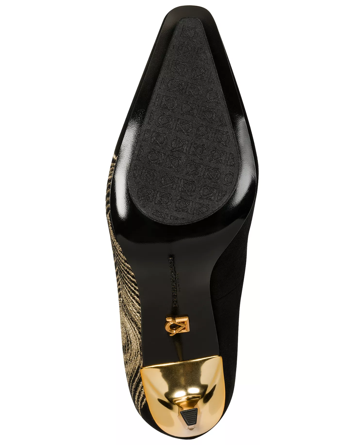 Women's Savita Stiletto Heel High Pumps - Black/ Gold - 10M