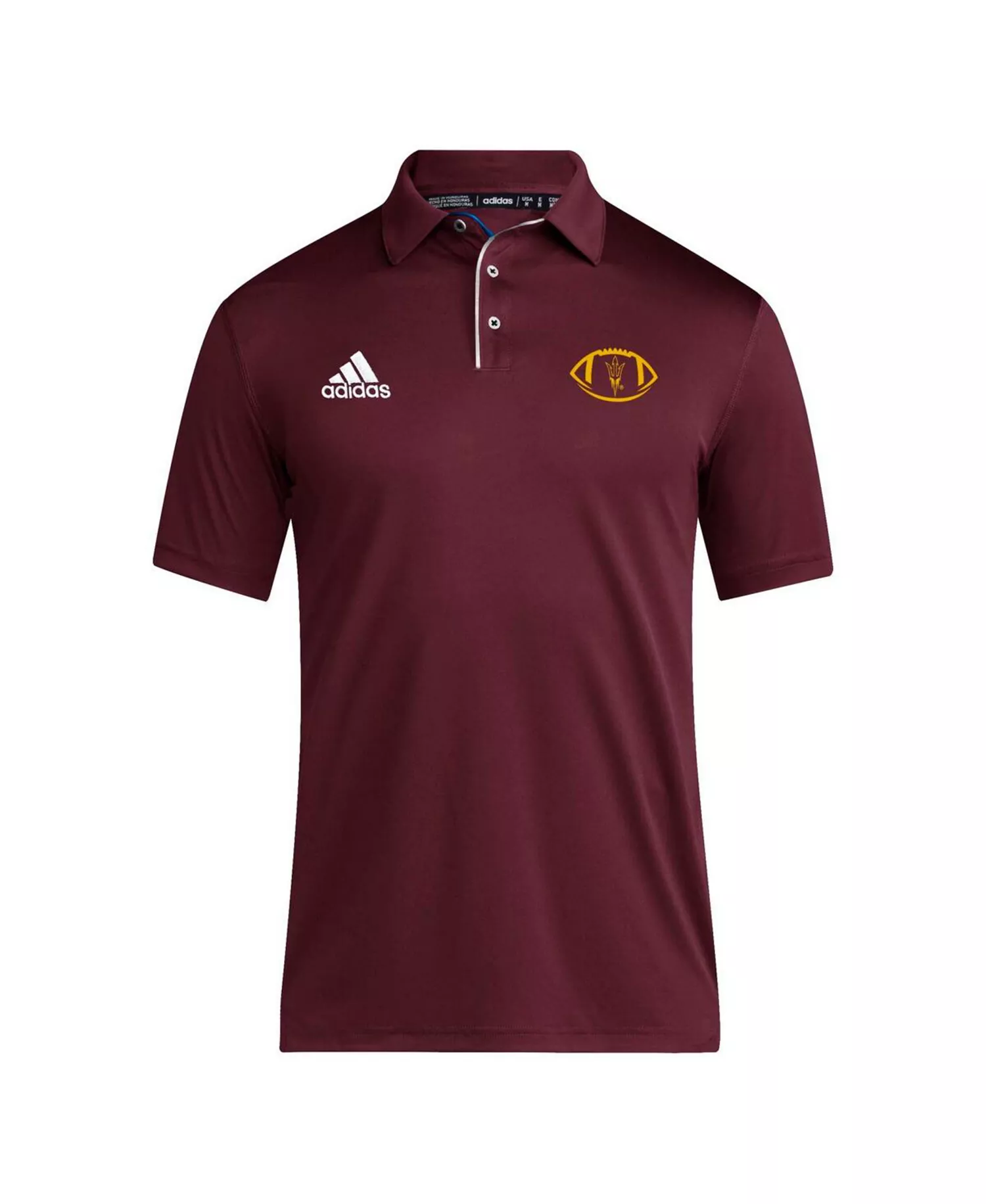Men's Maroon Arizona State Sun Devils Coaches Polo - Maroon - M