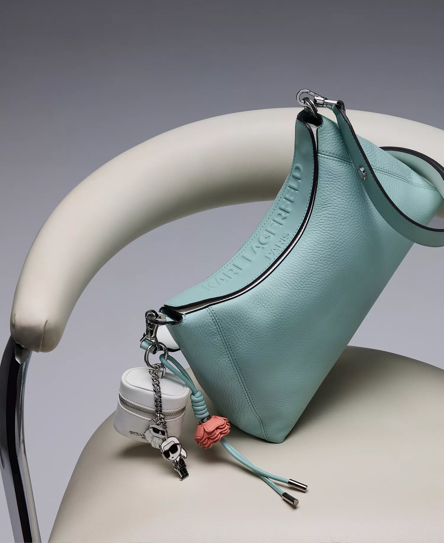 Nikole Crossbody Bag - Black/White - No Size