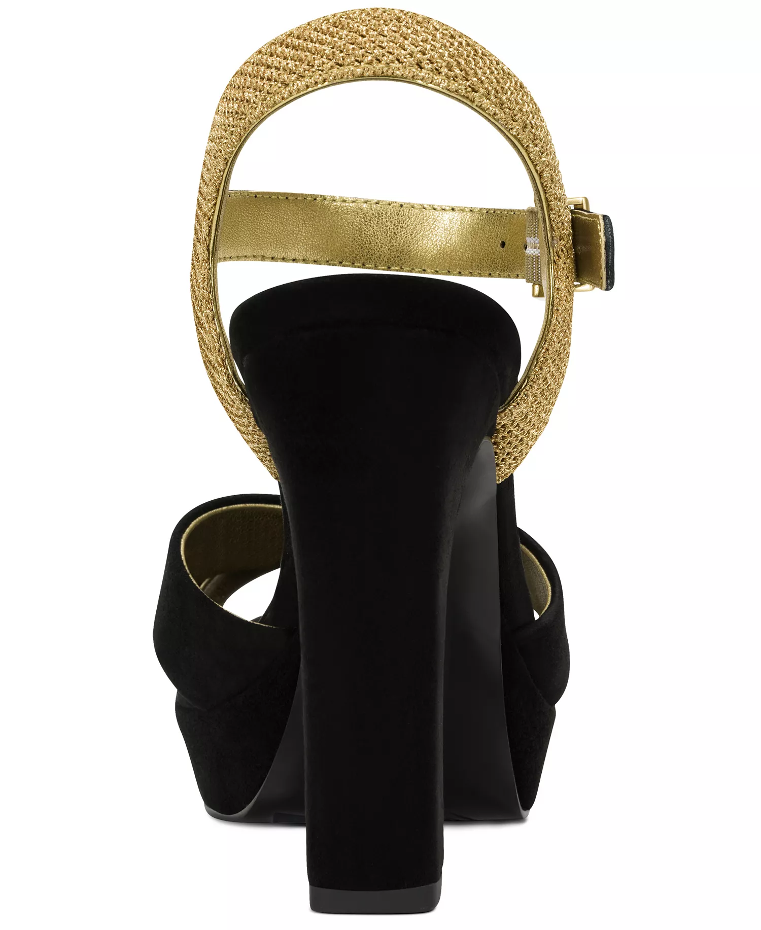 Women's Stefania Platform Sandals - Black/Gold - 10M