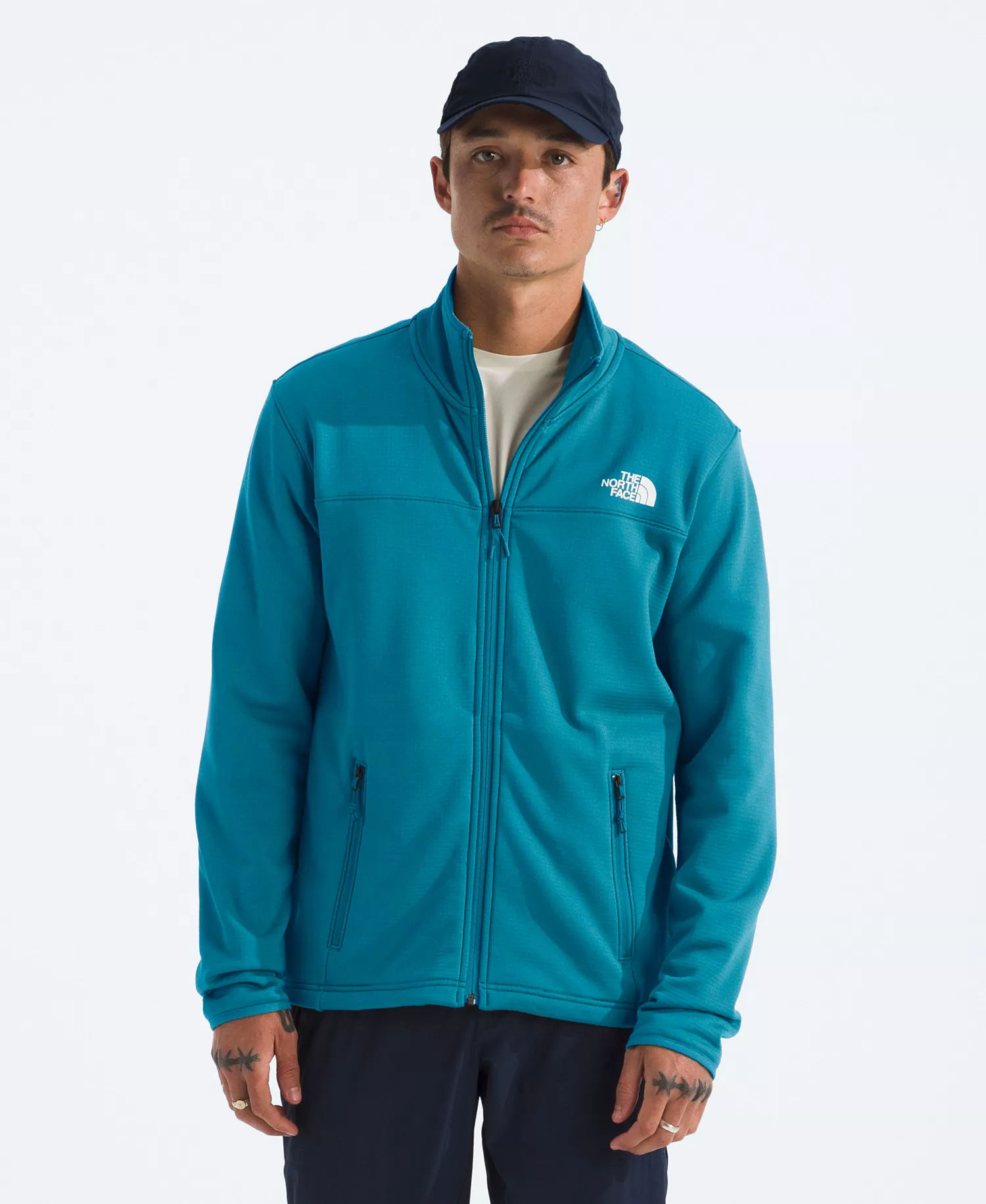 Men's Cedar Trail Grid Full-Zip Jacket - Dusk Blue - 2XL