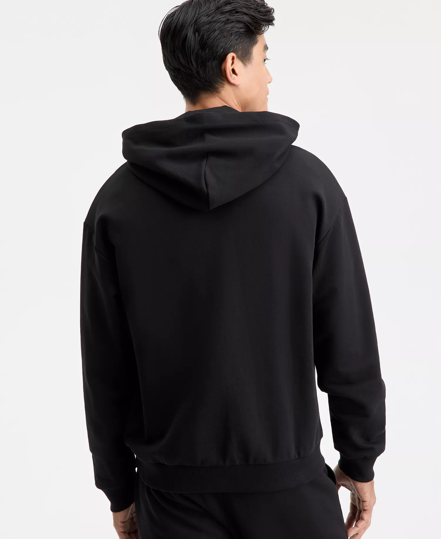 Men's Danohood Long-Sleeve Logo Hoodie - Black - 2XL