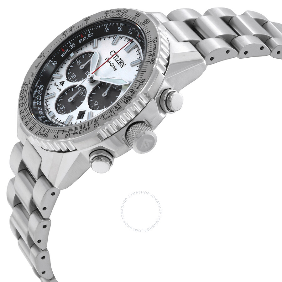 Citizen Promaster Navihawk Chronograph Silver Dial Men's Watch
