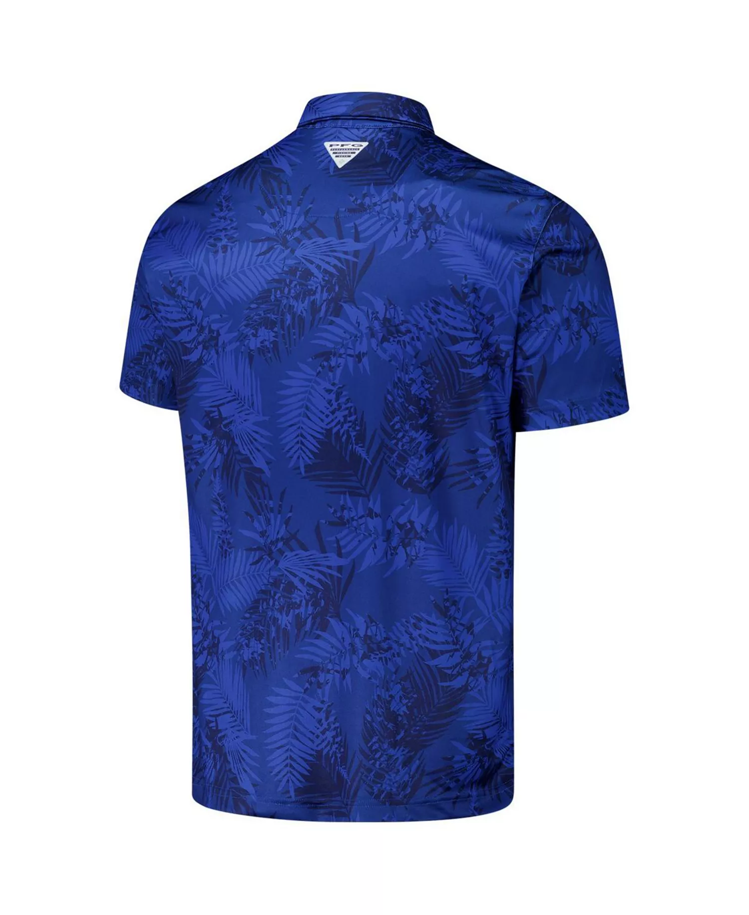 Men's Royal Florida Gators PFG Super Terminal Tackle Omni-Shade Bangalow Polo Shirt - Royal - XXL