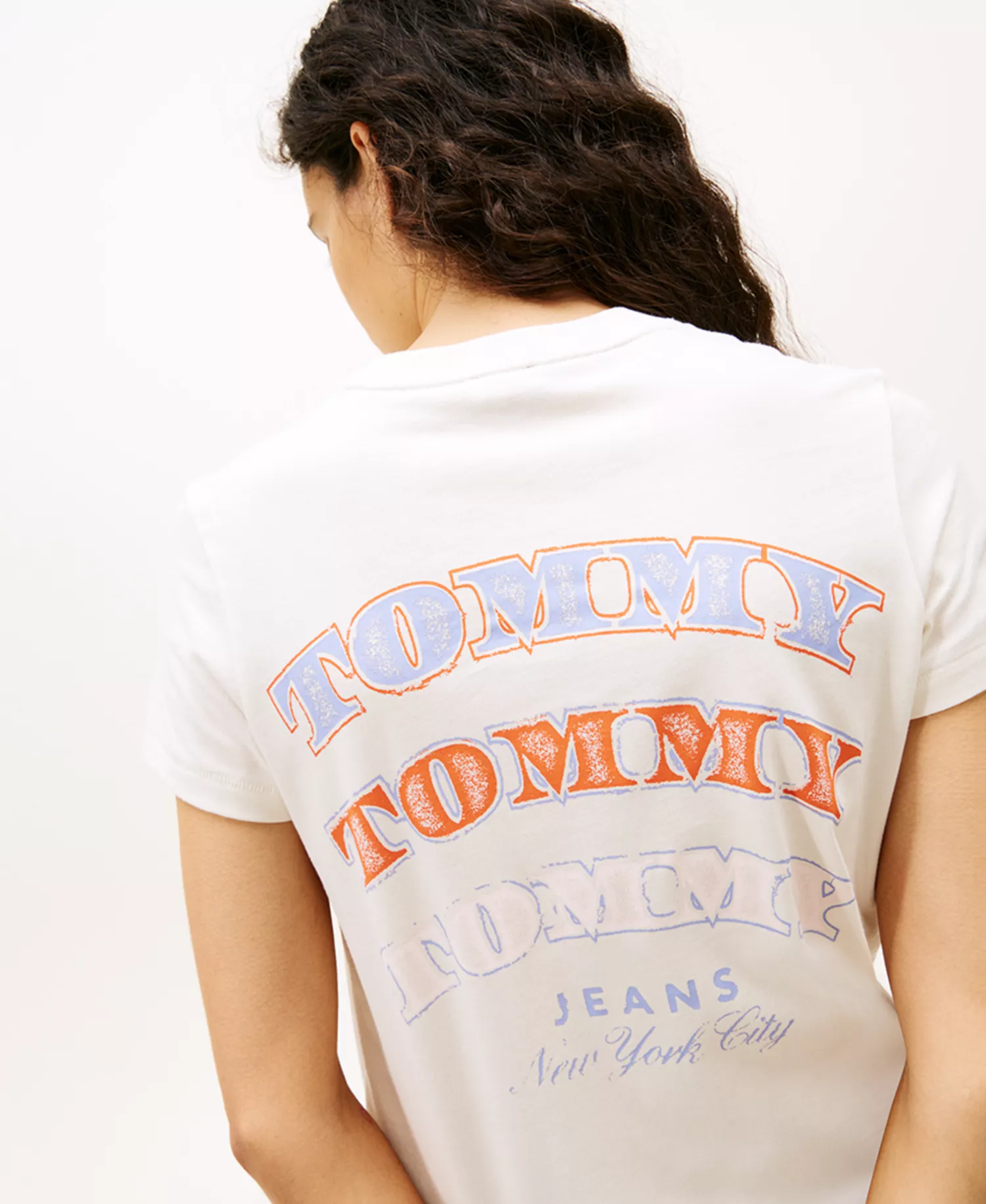 Women's Dollar Stack Logo Short-Sleeve T-Shirt - Ancient White - L