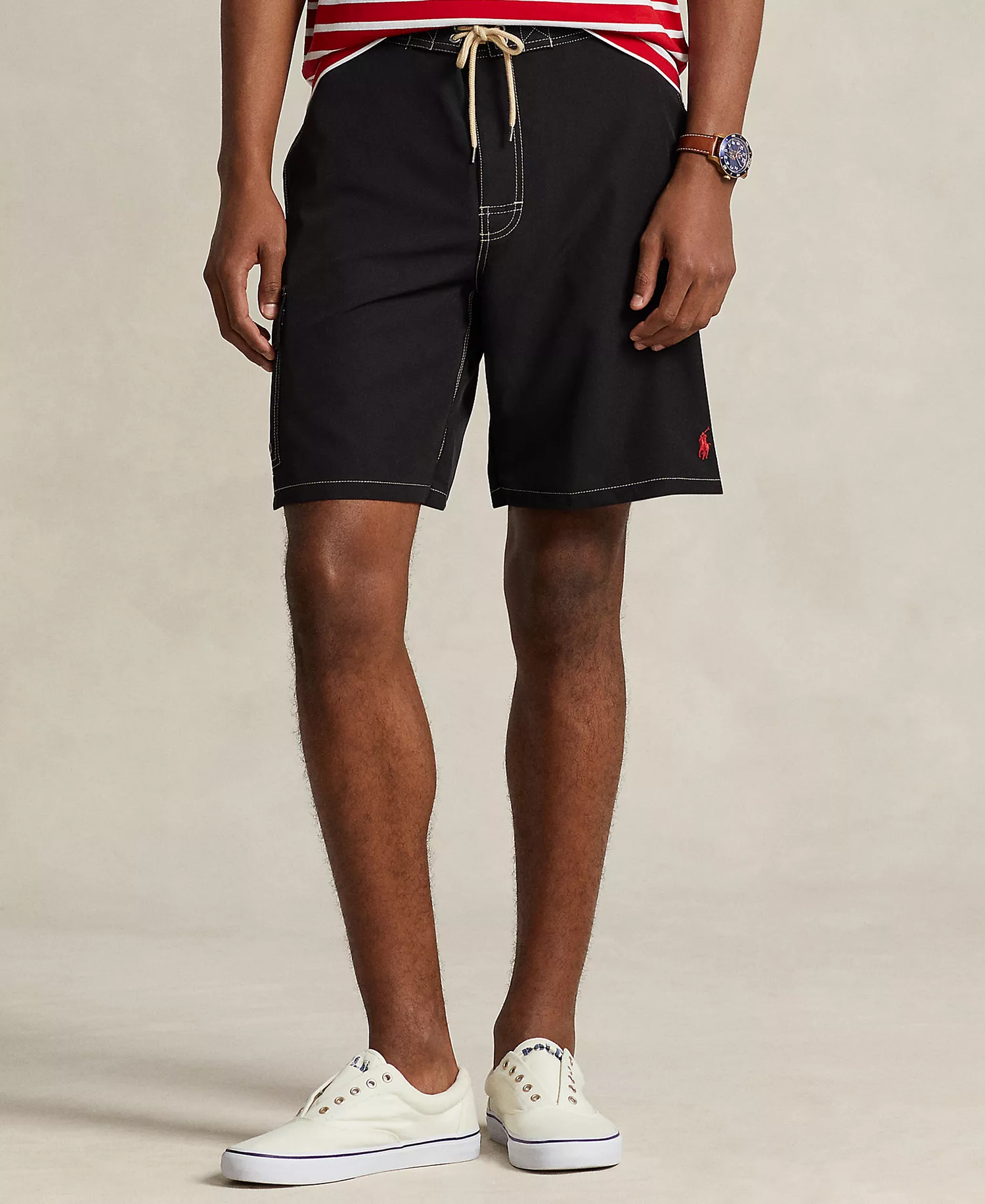 Men's 8-1/2-Inch Kailua Classic-Fit Swim Trunks	 - Black - 2XL