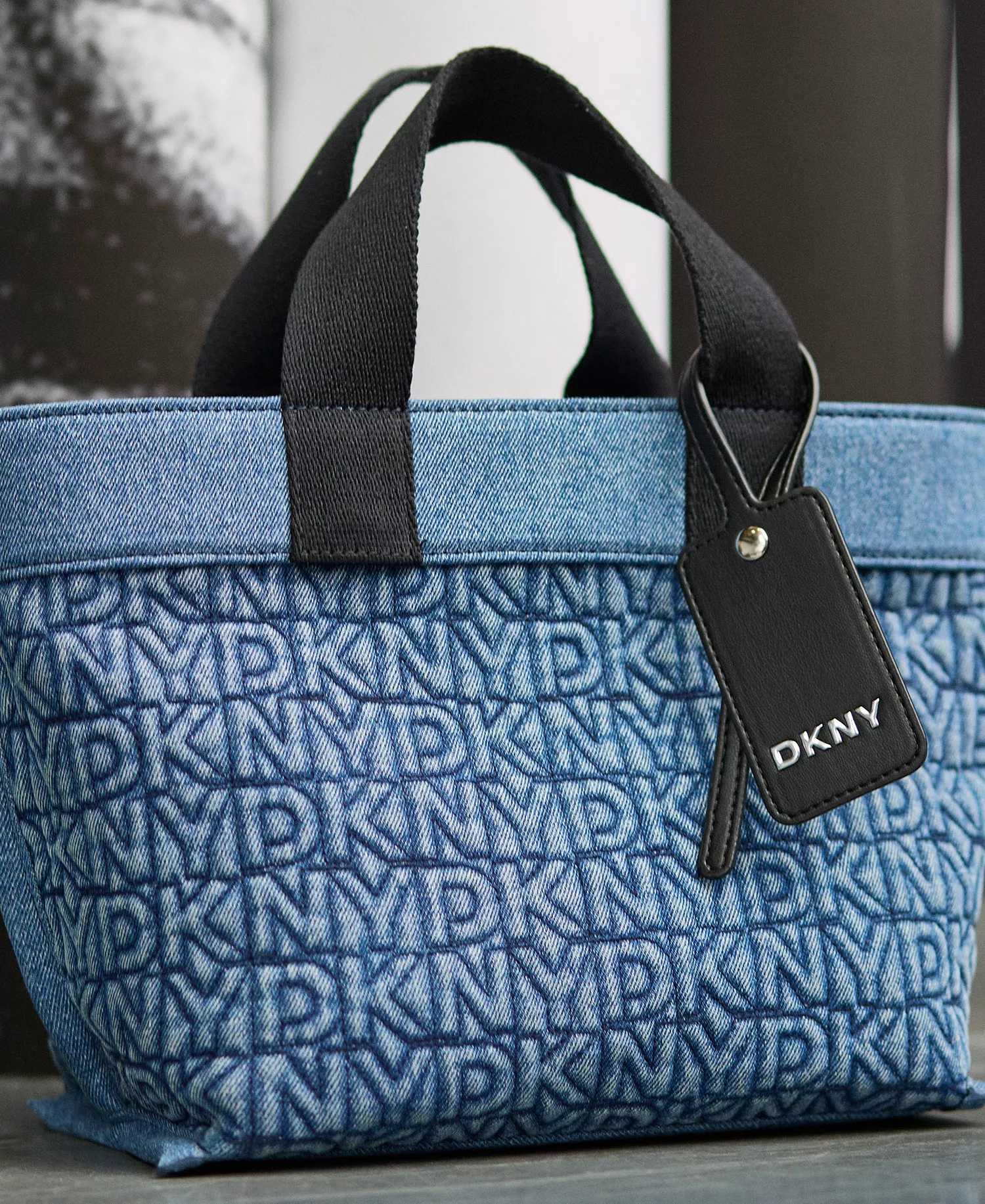 Brady Extra-Large Zipper Crossbody Bag - Denim - No Size