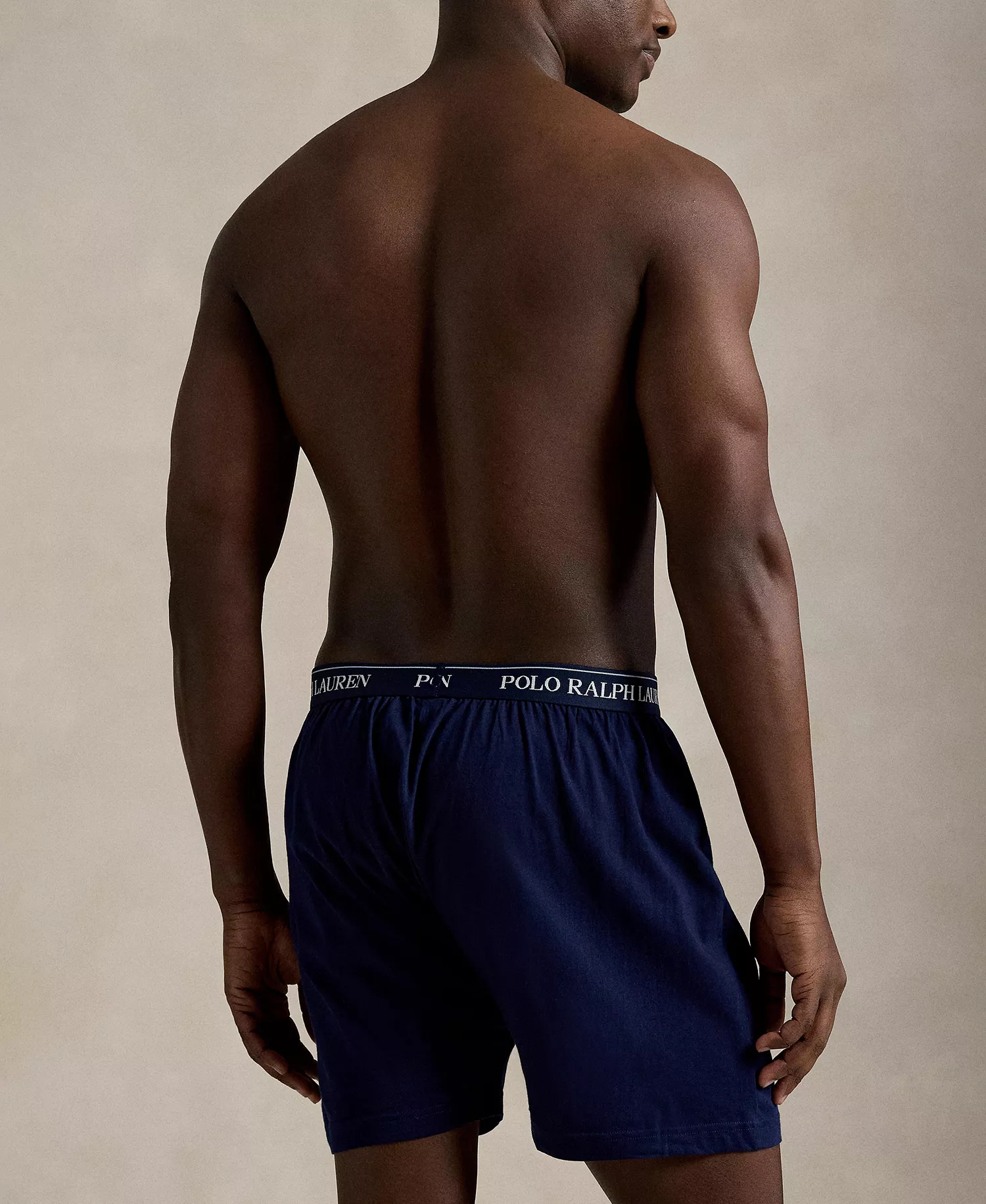 Men's Classic Cotton Knit Boxer Briefs, 5-Pack Set - Cruise Navy/Office Blue/Fatigue/Light Green/Andover Heather - L