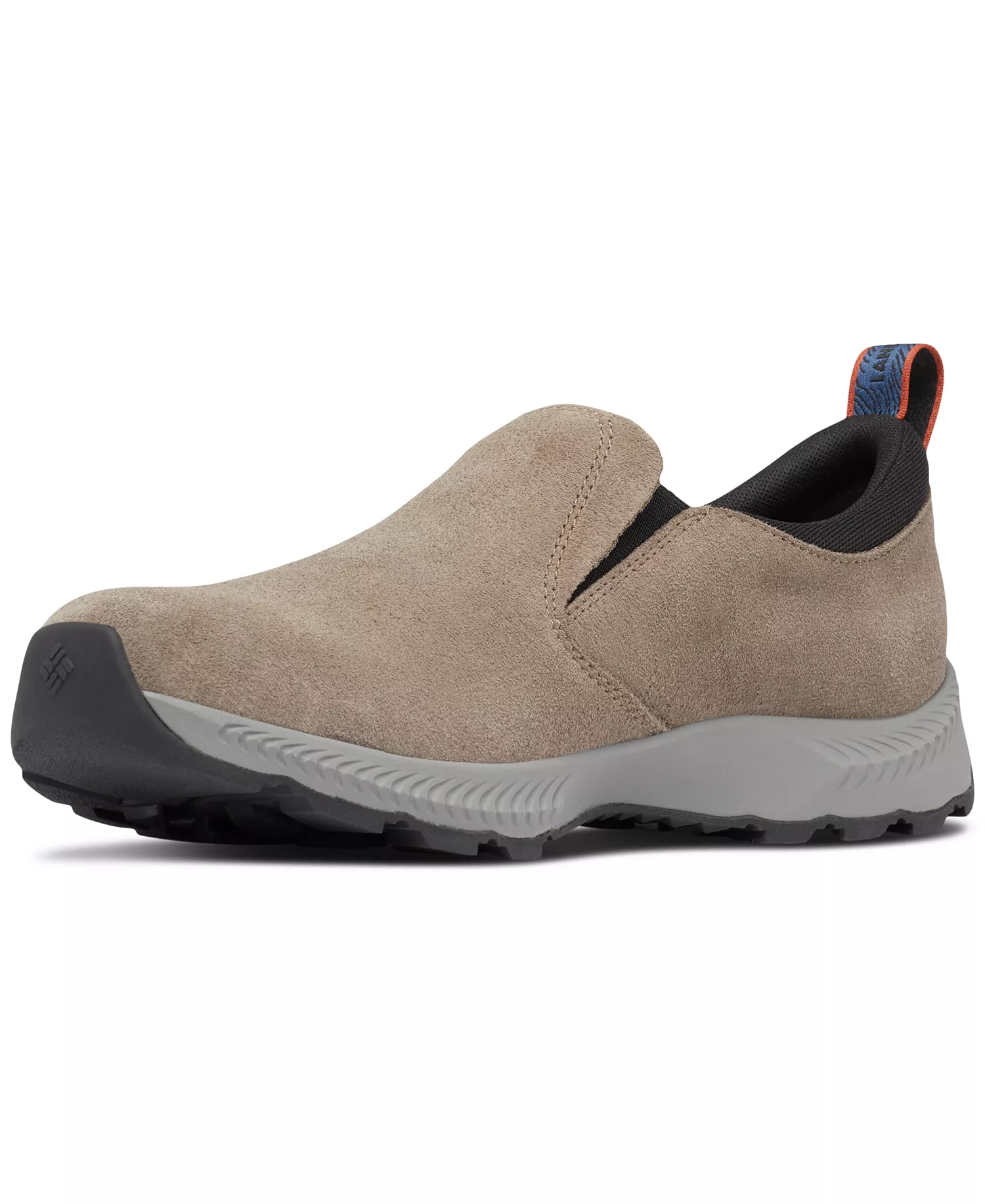 Men's Landroamer Slip-On Camper Shoes - Mud, Warp Red - 7M