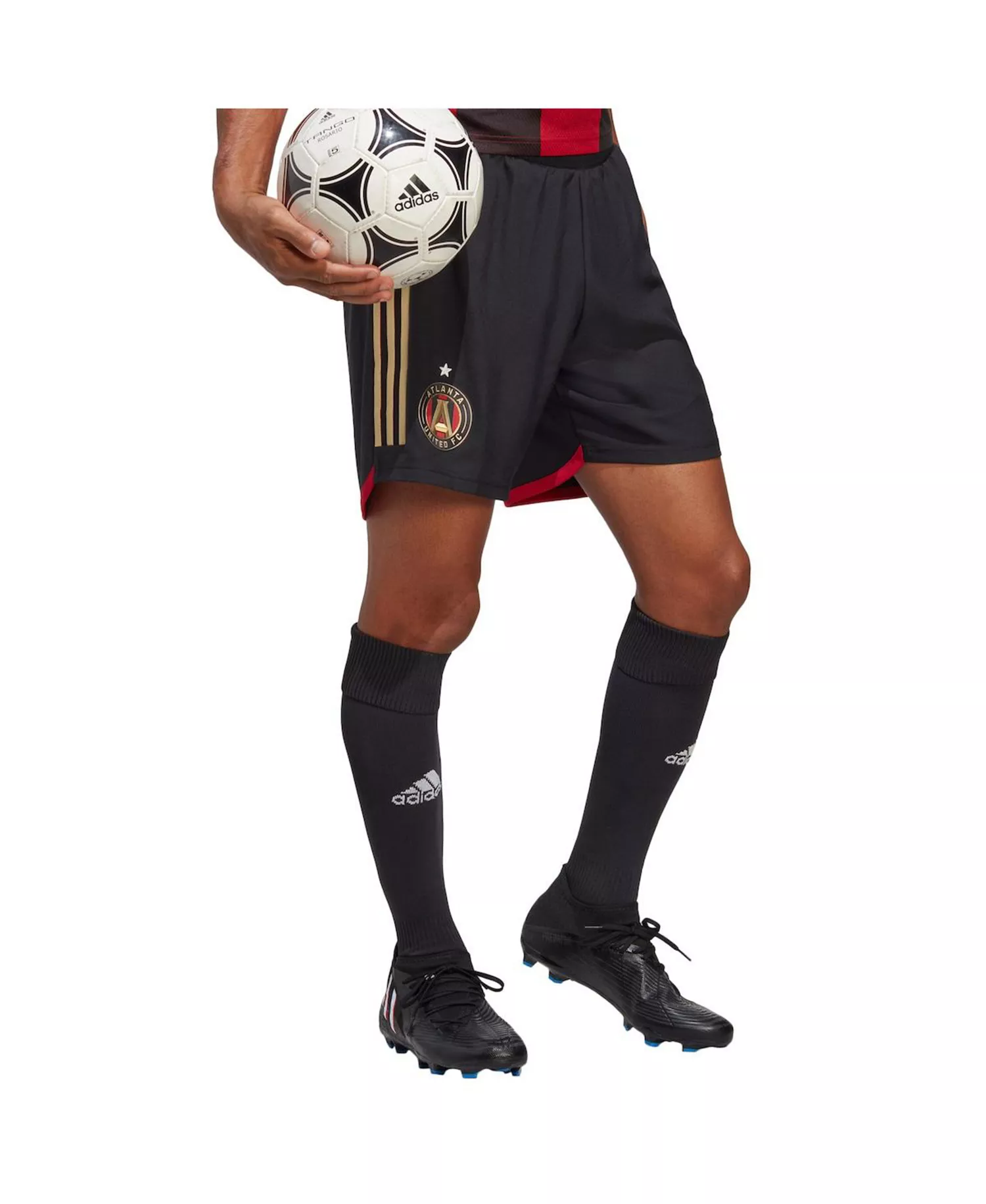 Men's Black Atlanta United FC AEROREADY Authentic Shorts - Black - 2XL