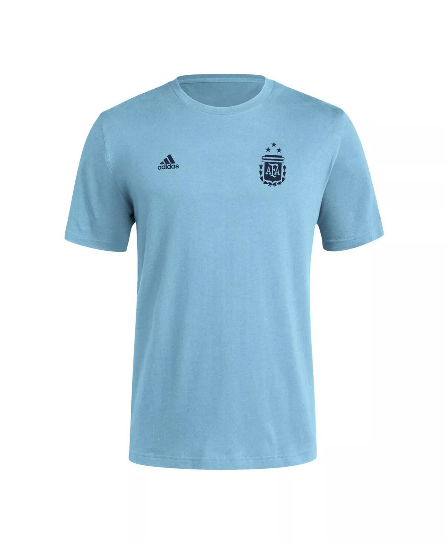 Men's Light Blue Argentina National Team Crest T-shirt - Light Blue - S