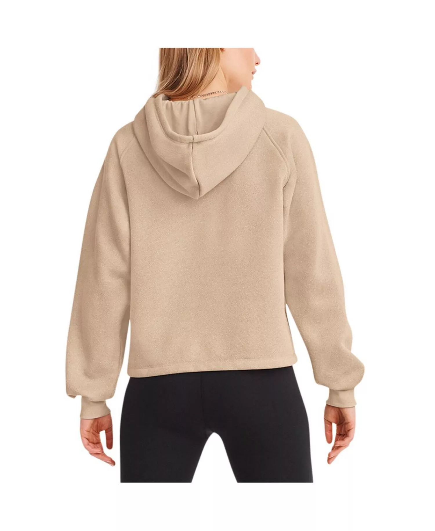 Women's Cream San Francisco 49ers Debbie Dolman Raglan Pullover Hoodie - Cream - 2XL