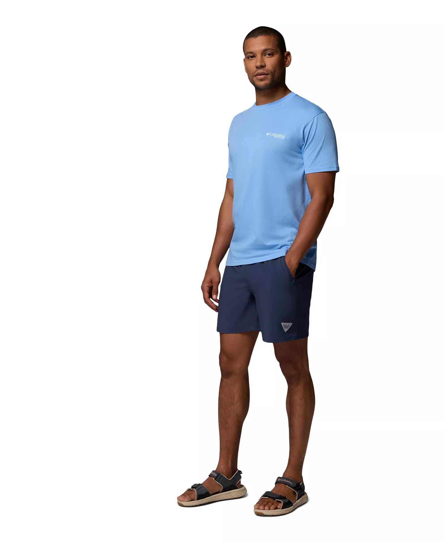 Men's Tacky Graphic T-Shirt - Sea blue - S