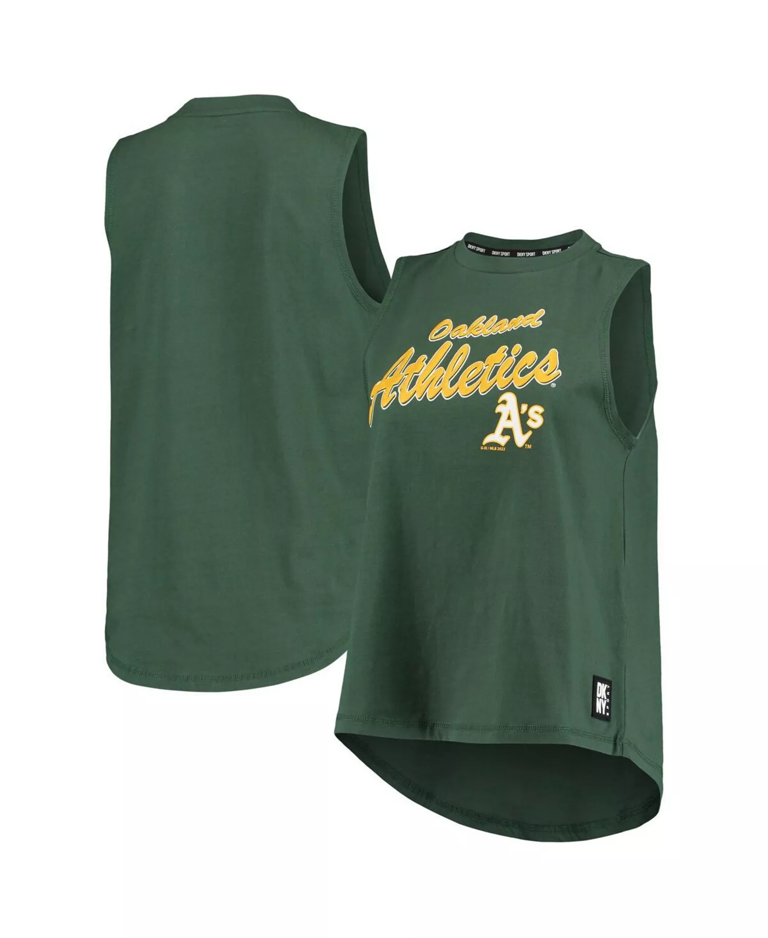 Women's Green Oakland Athletics Marcie Tank Top - Green - L