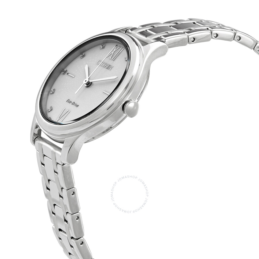 Citizen Eco-drive White Dial Elegant Ladies Watch