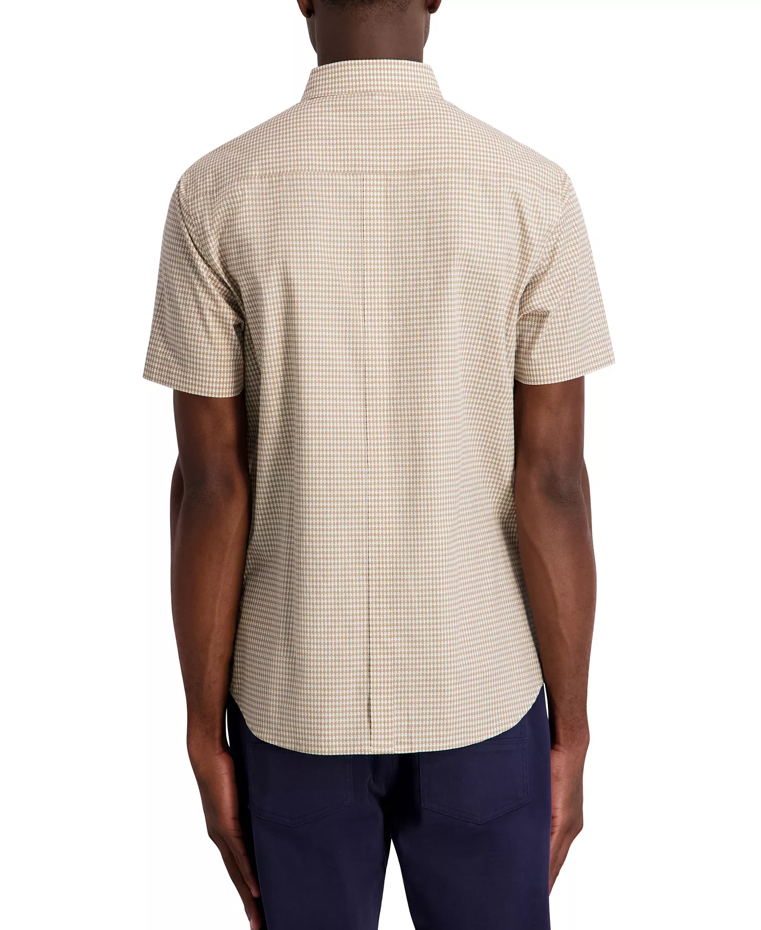 Men's Core Short-Sleeve Shirt - Beige - 2XL
