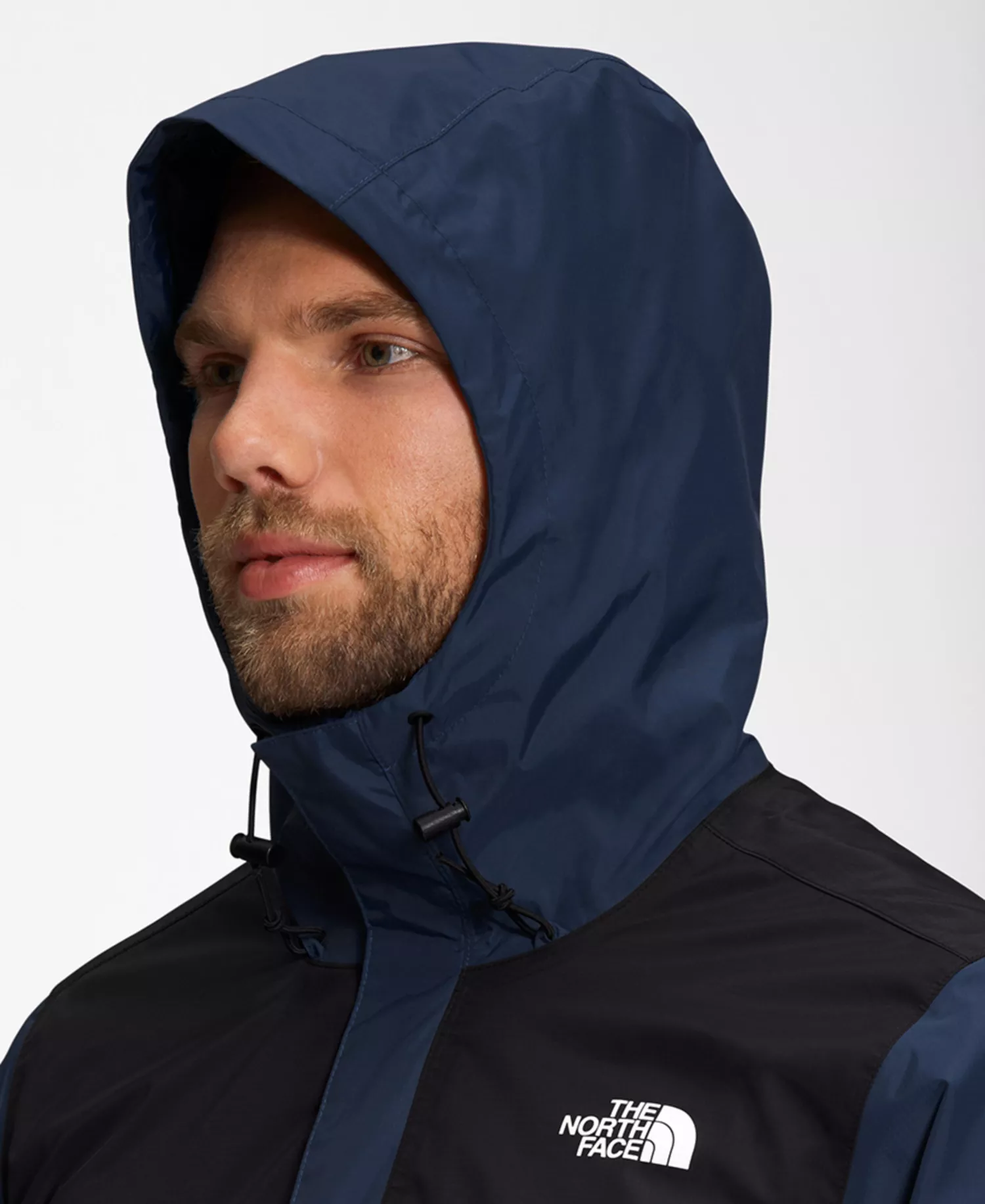 Men's Antora Waterproof Rain Jacket - Summit Navy/tnf Black - 2XL