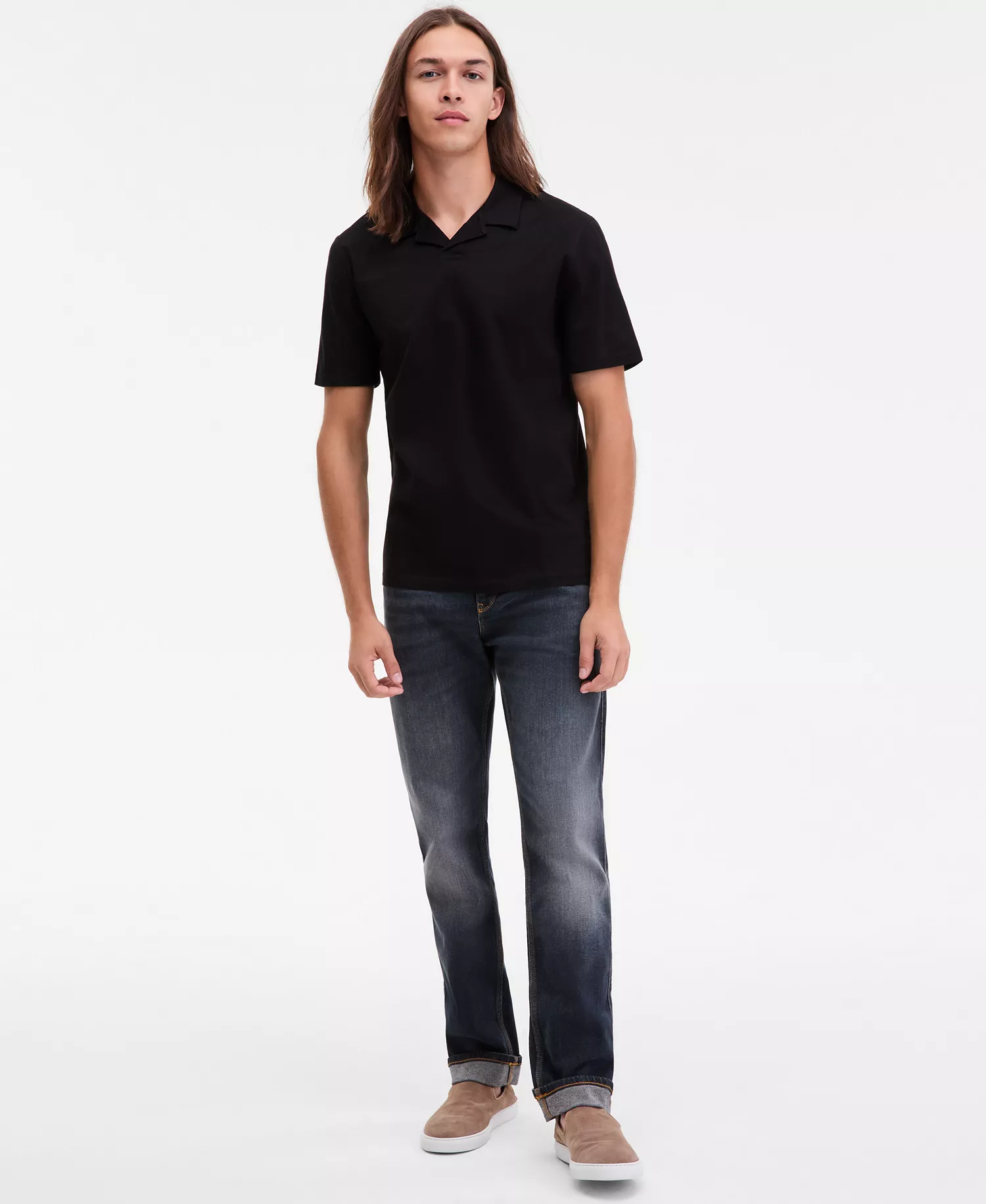 Men's Dimers Polo Shirt - BLACK - 2XL