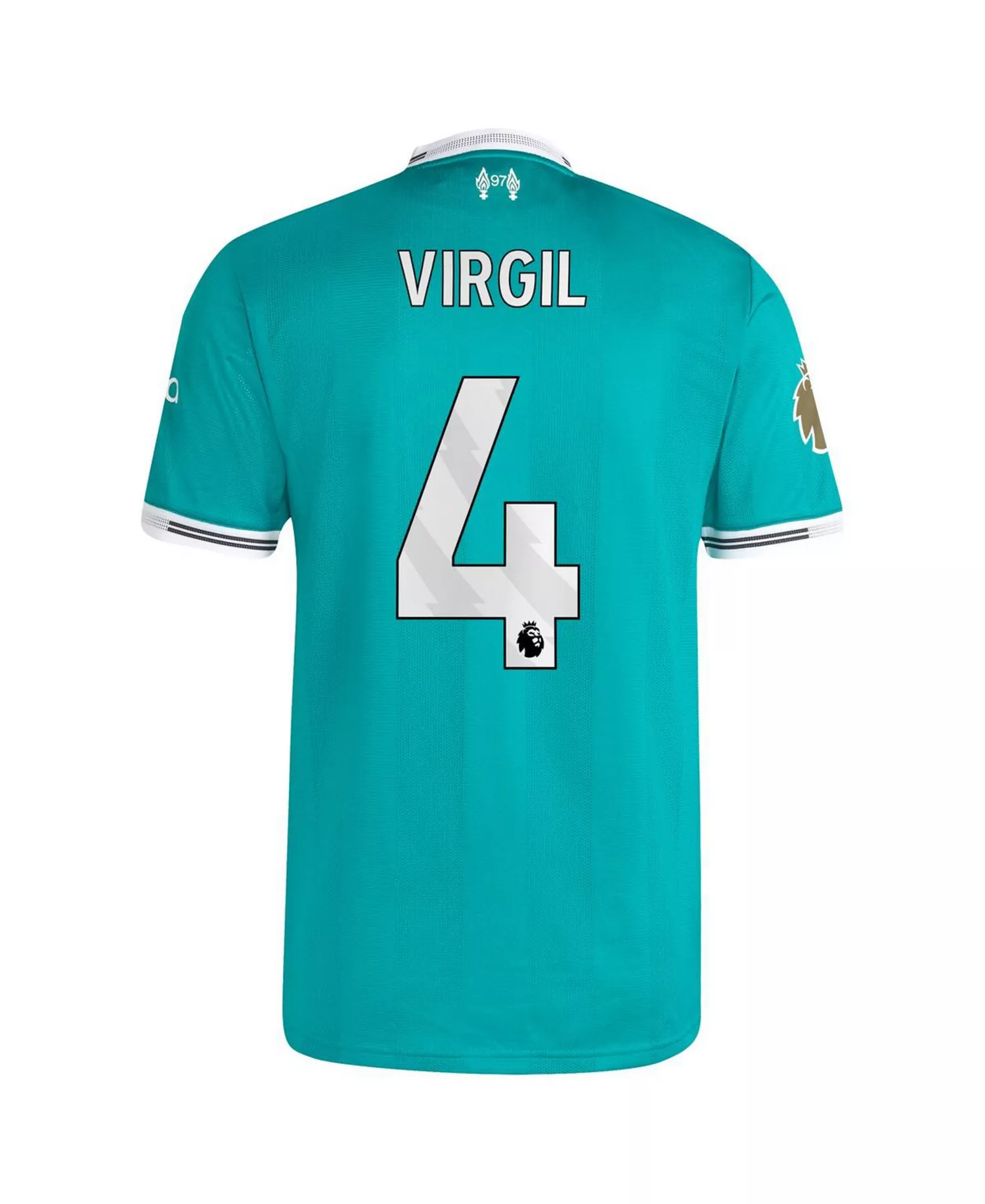 Men's Virgil van Dijk Green Liverpool 2025/26 Third Authentic Player Jersey - Green - L