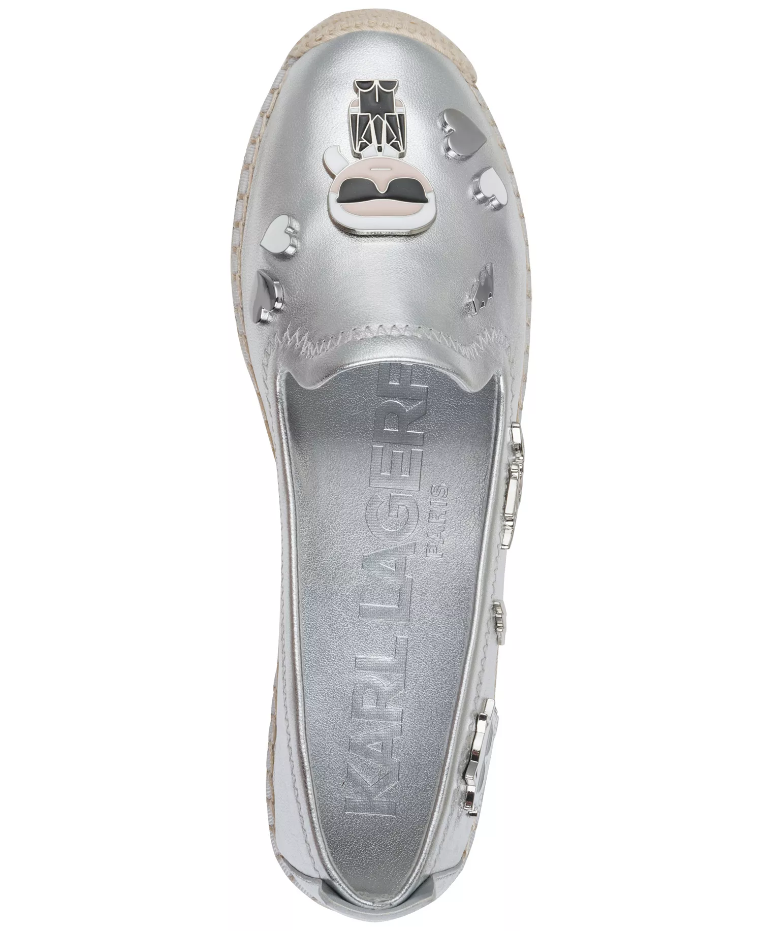 Women's Michaela Espadrilles - Silver - 9.5