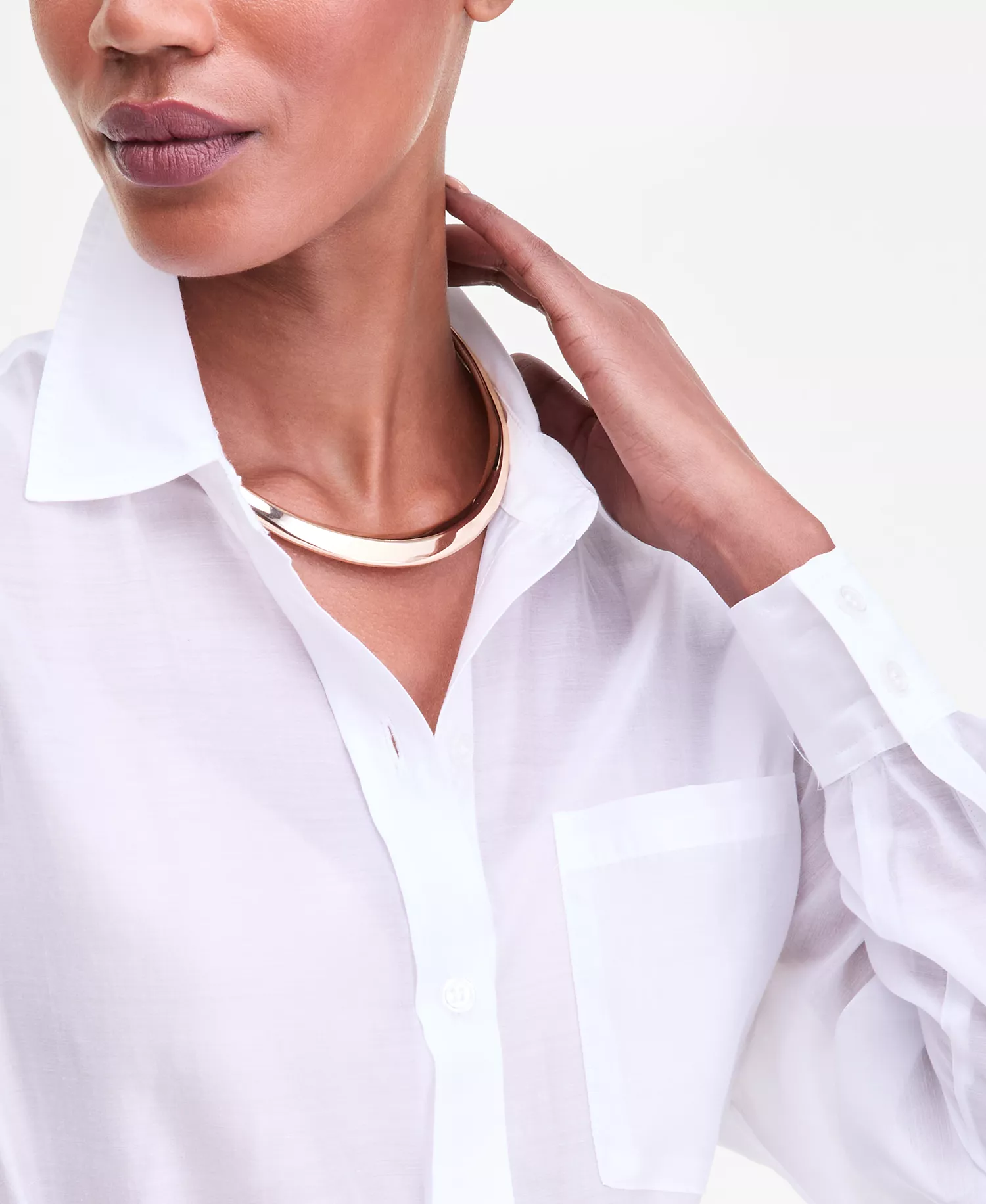 Women's Sash-Tie Tunic Shirt, Macy's Exclusive - Bright White - L