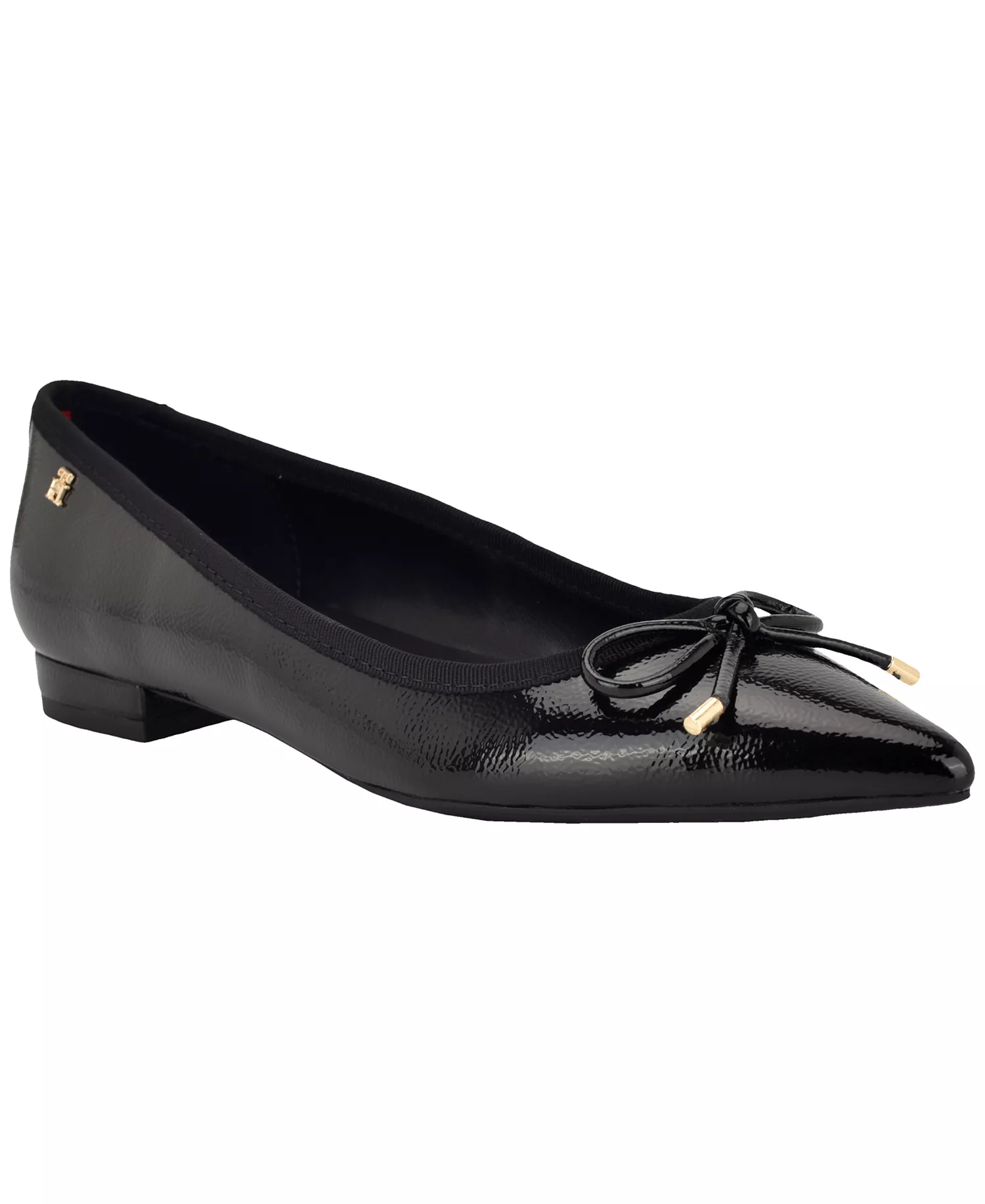 Women's Kimio Pointed Toe Ballet Flats - Black - 10M