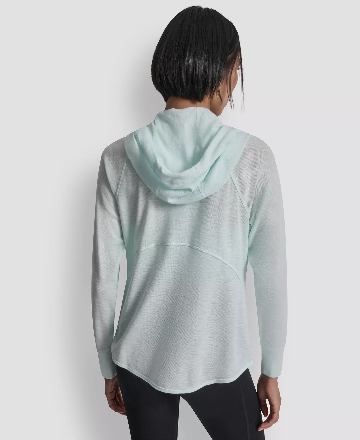 Women's Sport Zip-Front Hoodie Jacket - Black - L