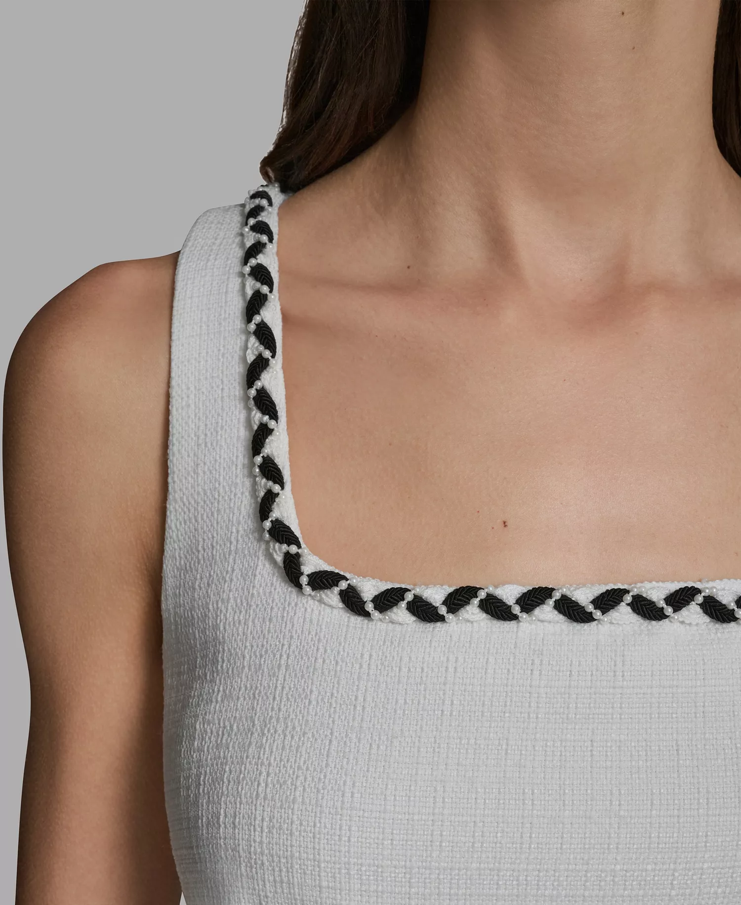 Women's Scoop Neck Shift Dress - Soft White - 0