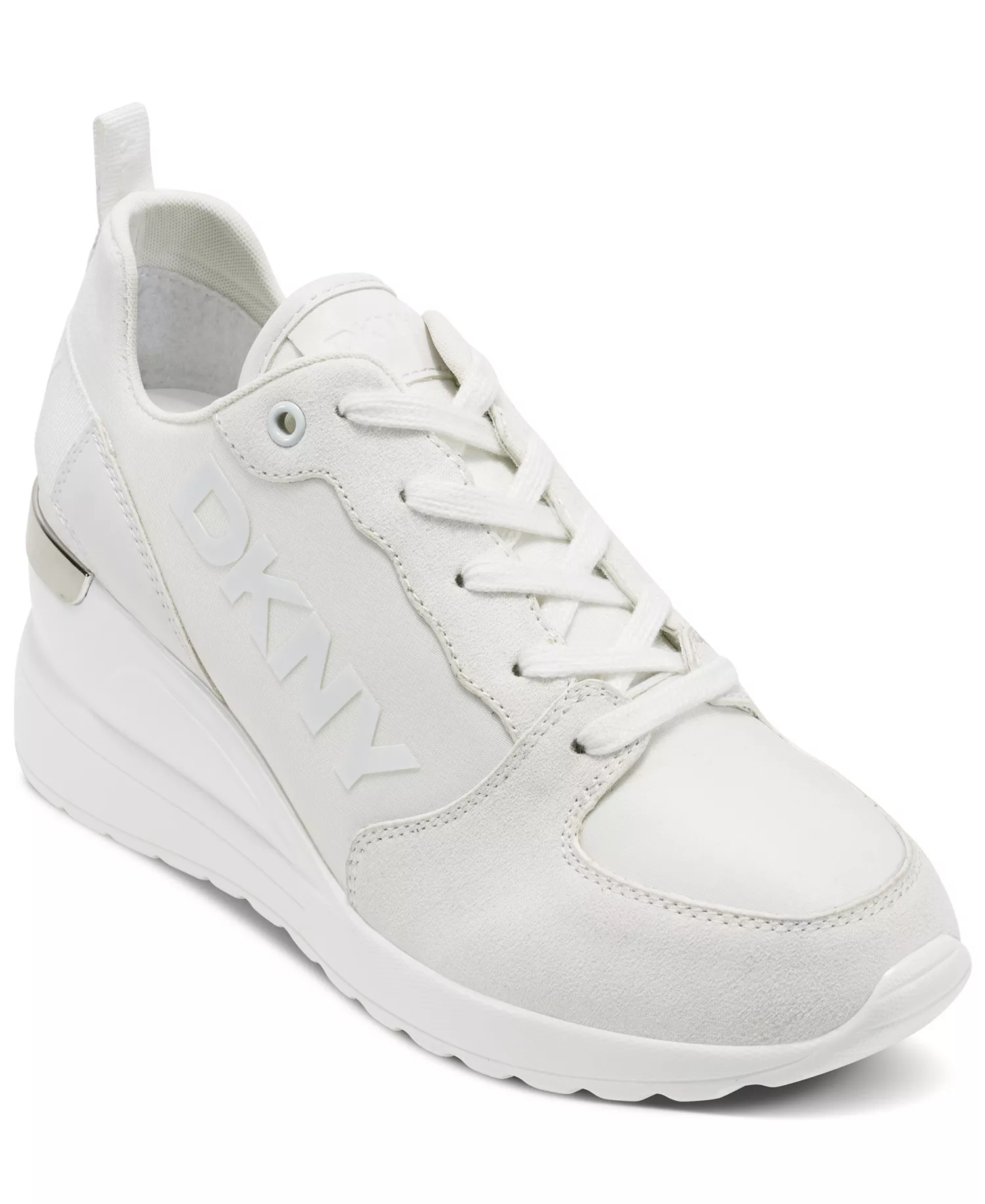 Women's Cait Wedge Sneaker - White - 11M