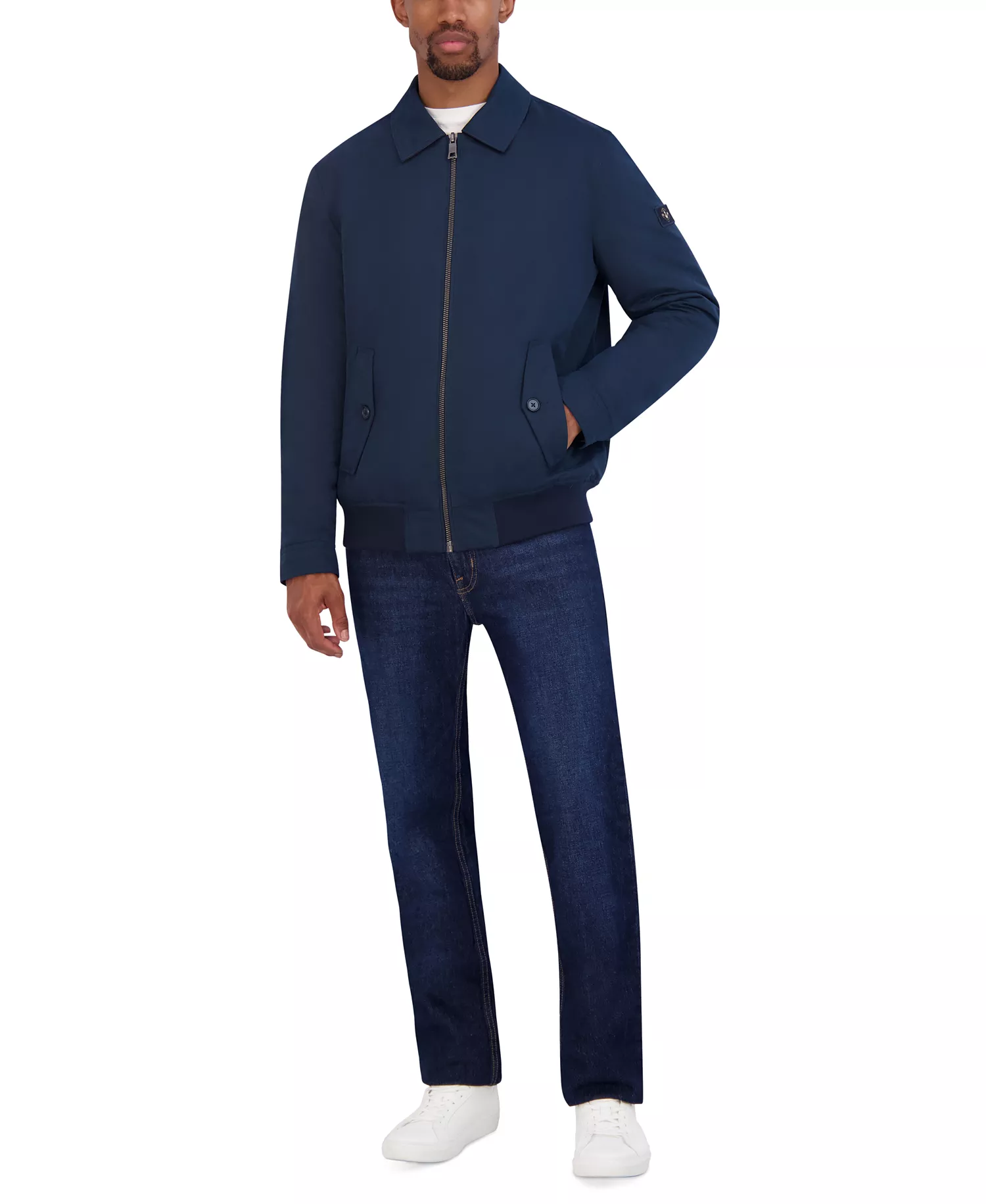 Men's Vintage Jimmy Dean Jacket - Navy - S