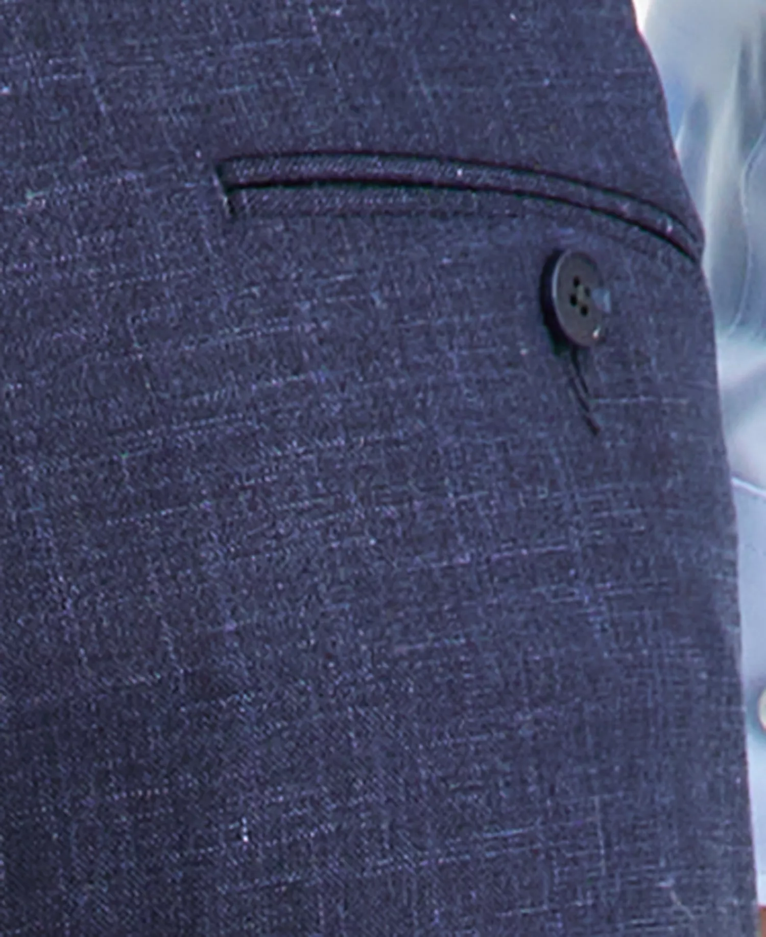 Men's Slim-Fit Suit Separates - Dark Blue - 30x30