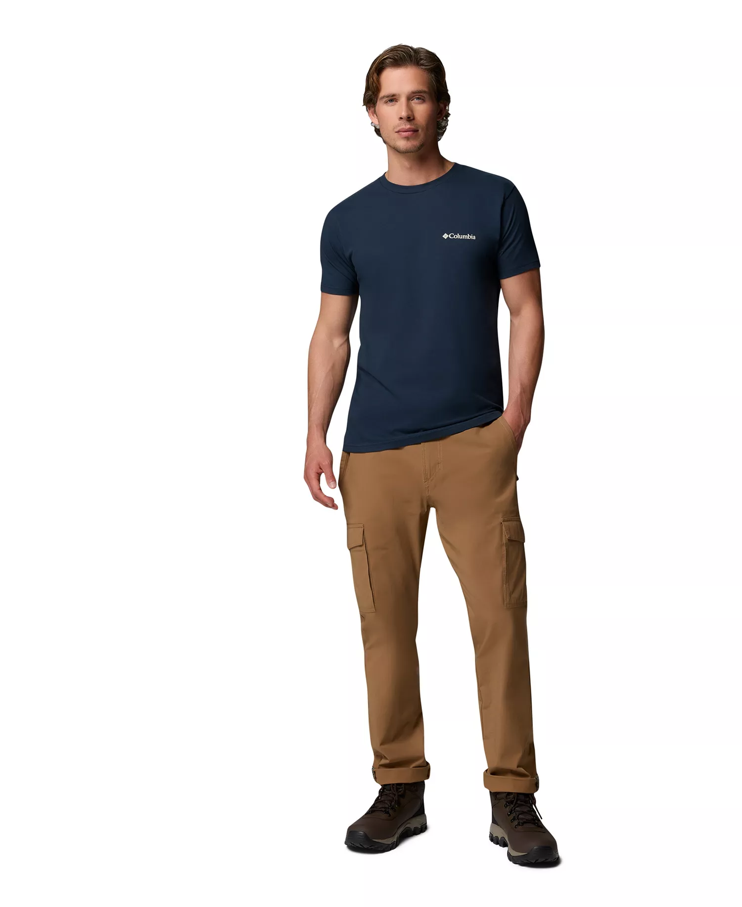 Men's Ryda Graphic T-Shirt - Columbia Navy - L