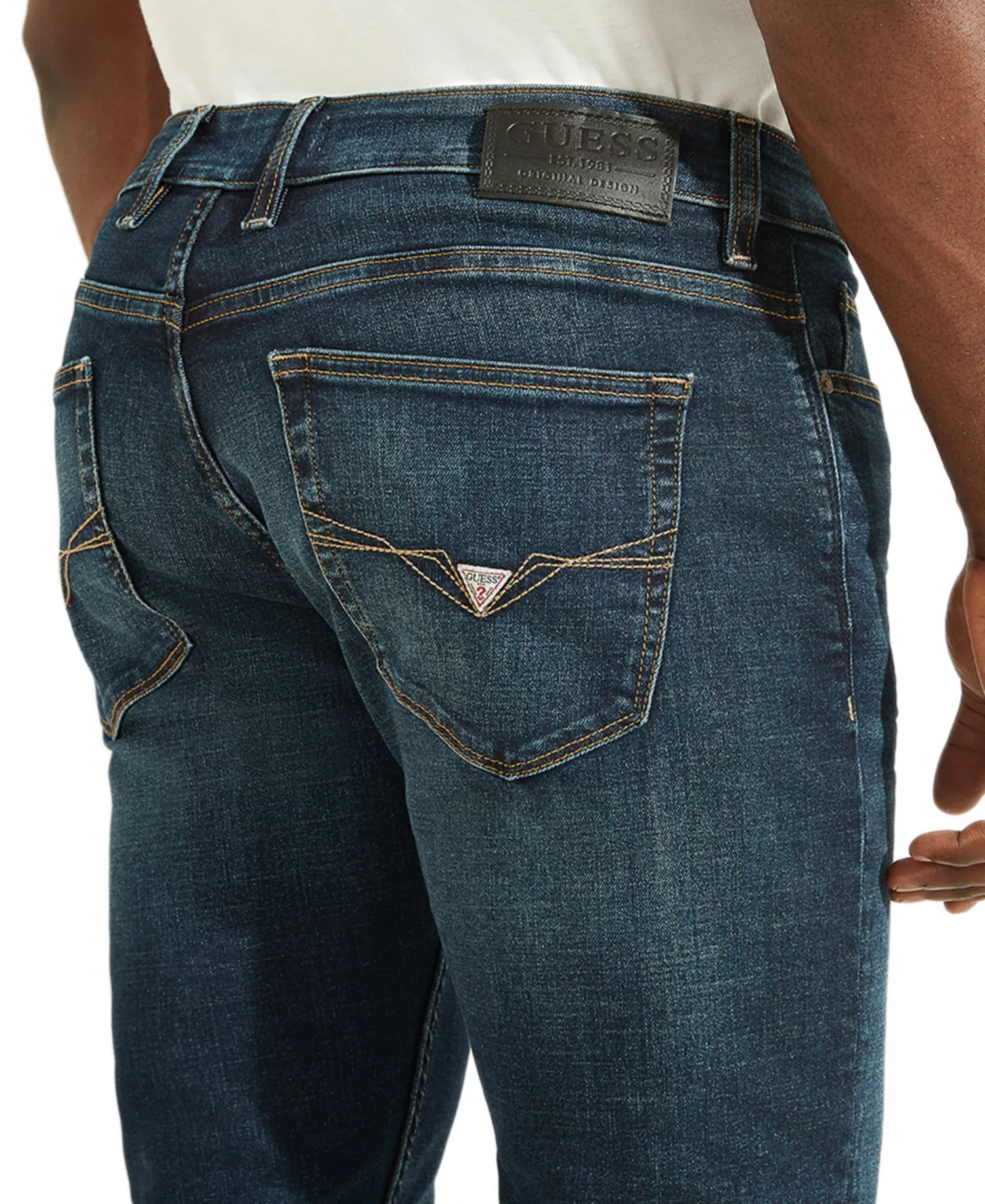 Men's Slim Straight Fit Jeans  - Blue Guitar - 30 - 30