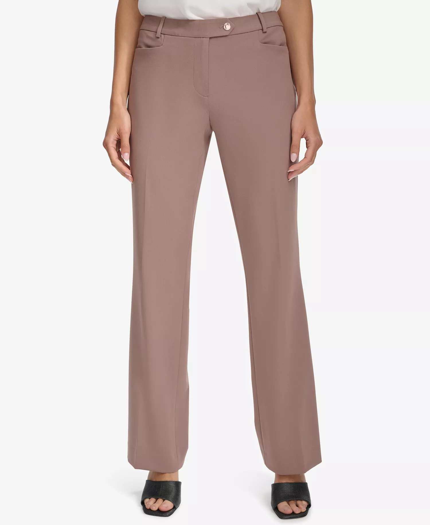 Women's Modern Fit Trousers - Cocoa - 0