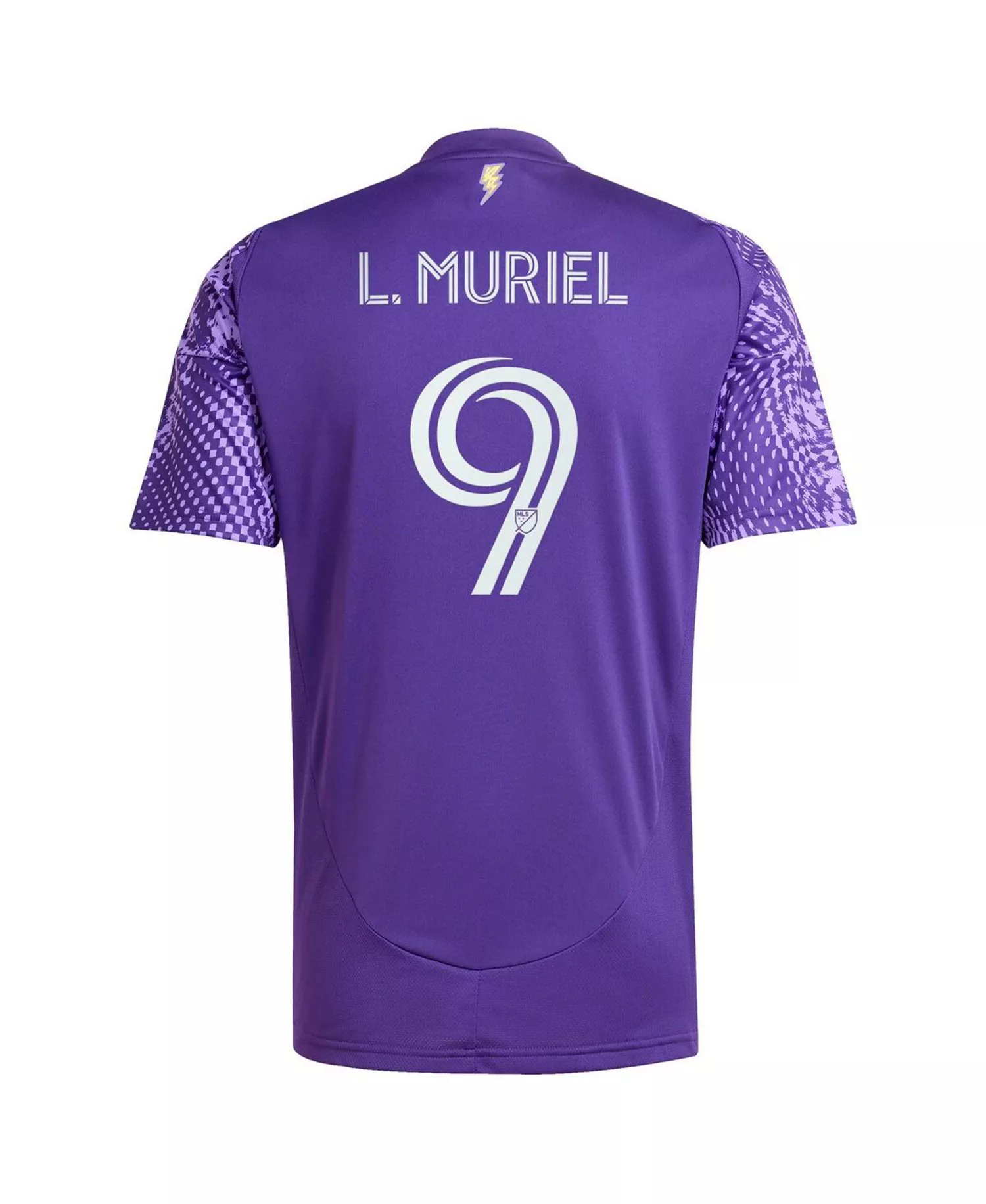 Men's Luis Muriel Purple Orlando City SC 2025 Perfect Storm Replica Player Jersey - Purple - 2XL